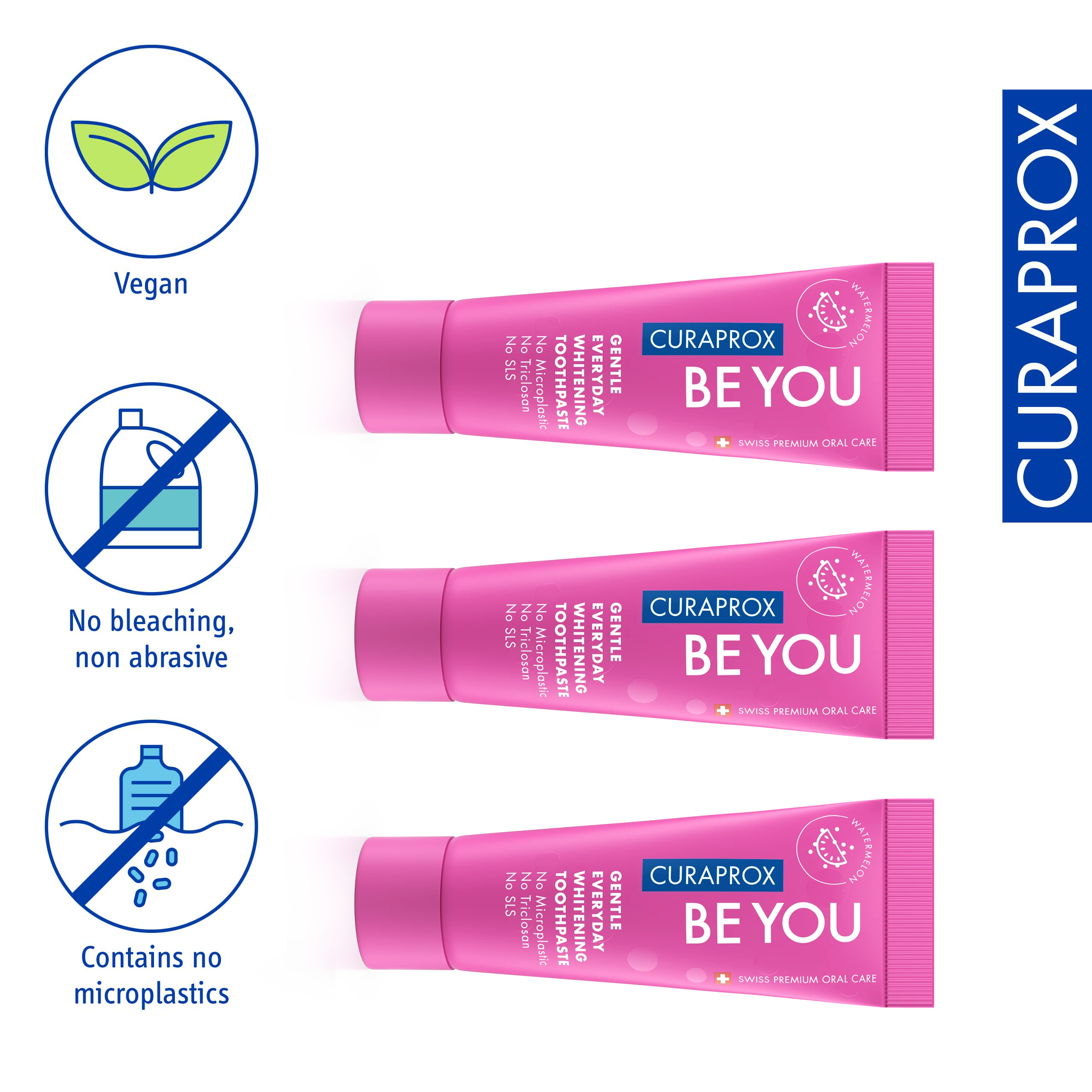 Be you, Watermelon Toothpaste, 10ml, 3 pcs