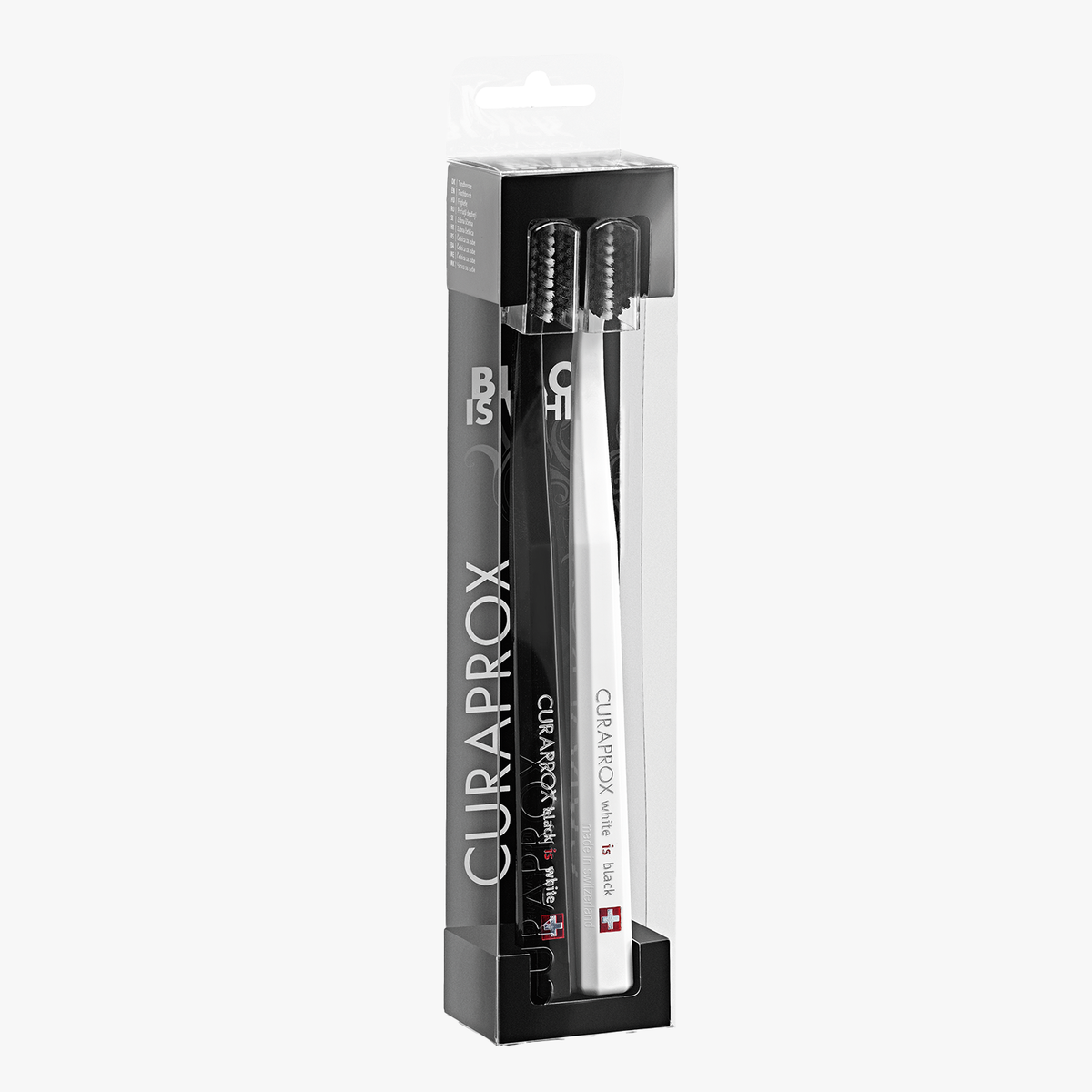 BiW Duo, black/white, 2pcs