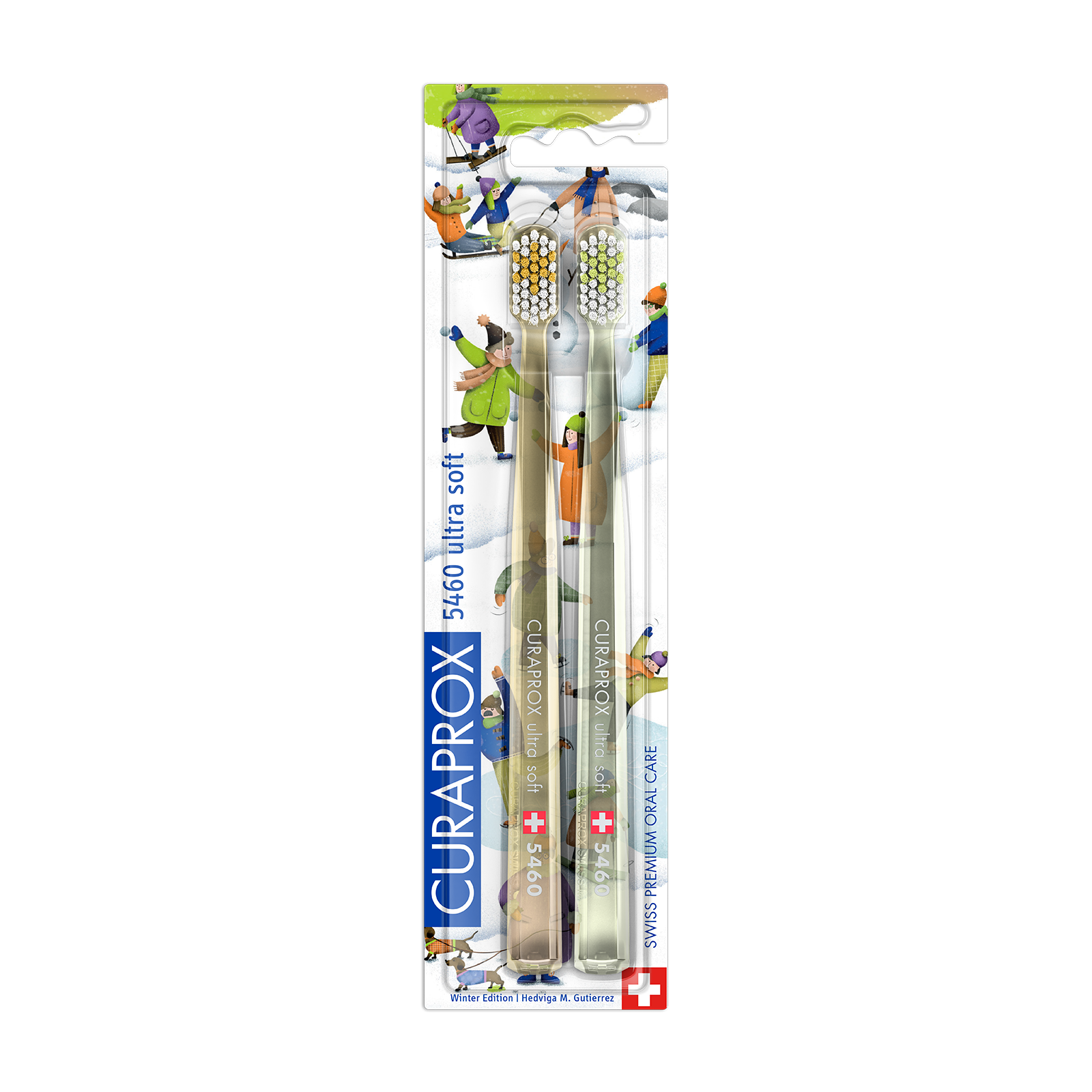 Curaprox CS 5460 Winter Edition 2024, 2 pcs