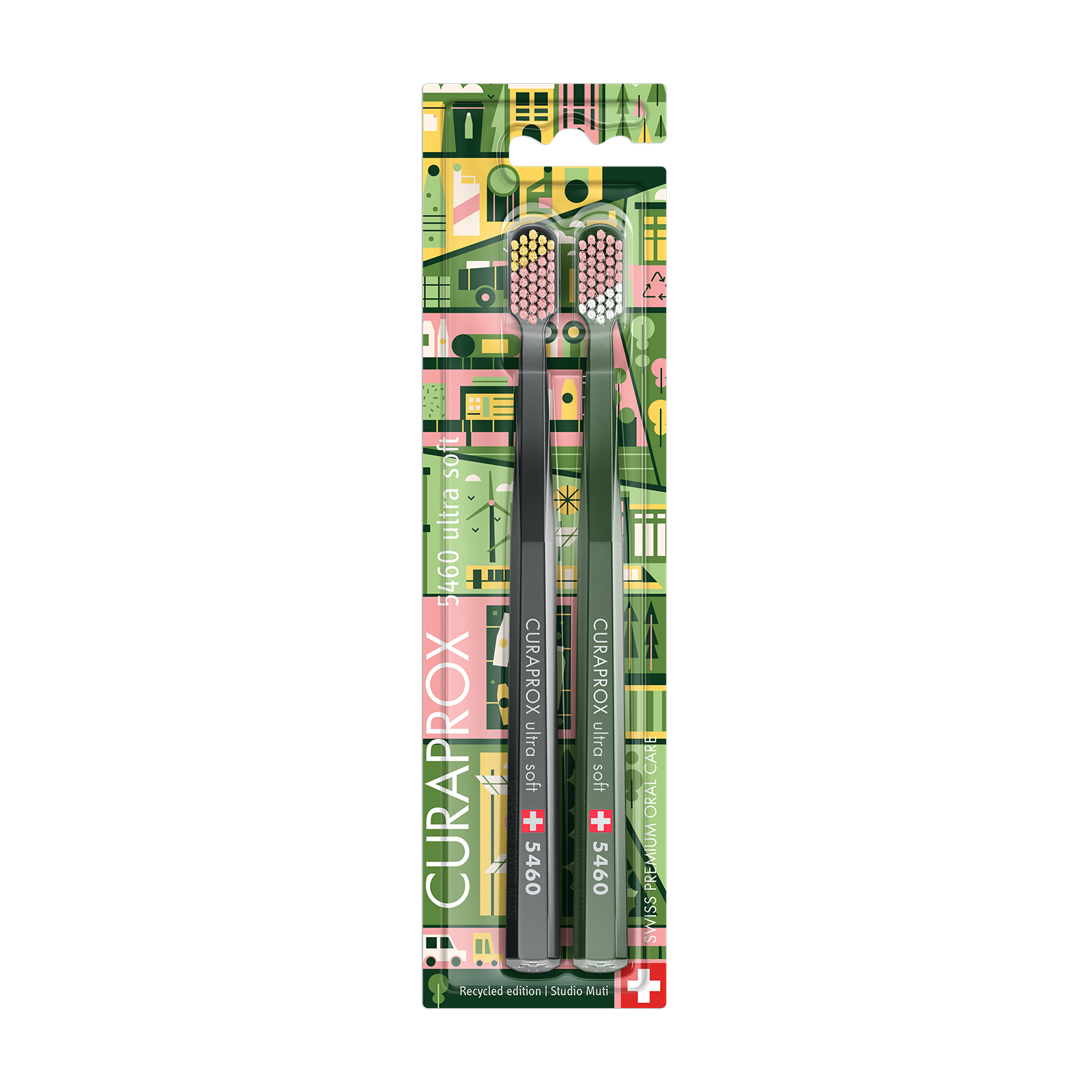 Re Qtto 3袋。リニューアル Curaprox CS 5460 Recycled Editon 2025, 2 pcs