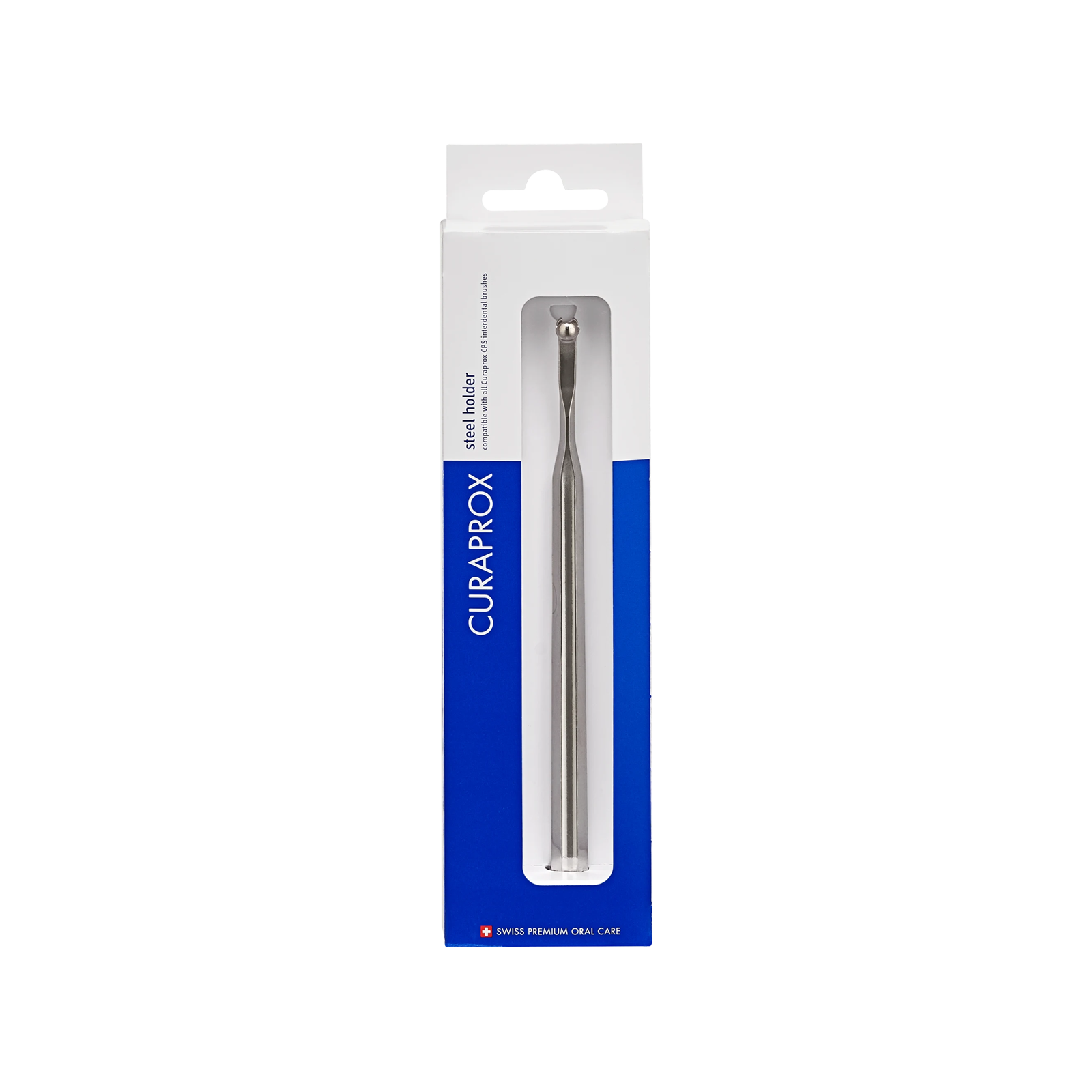 Curaprox Interdental UHS 477 Steel Holder, silver, 1pc