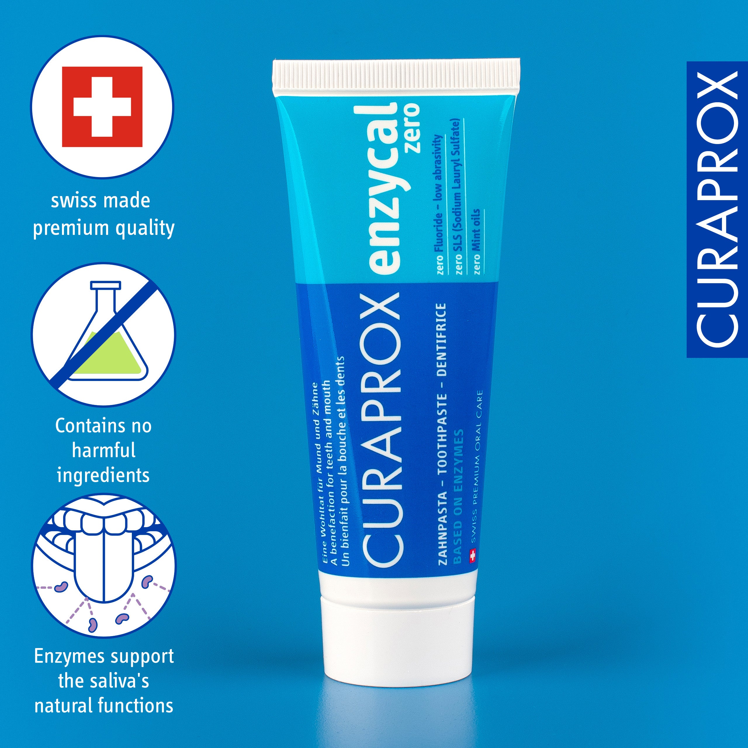 Enzycal zero fluoride, 75ml