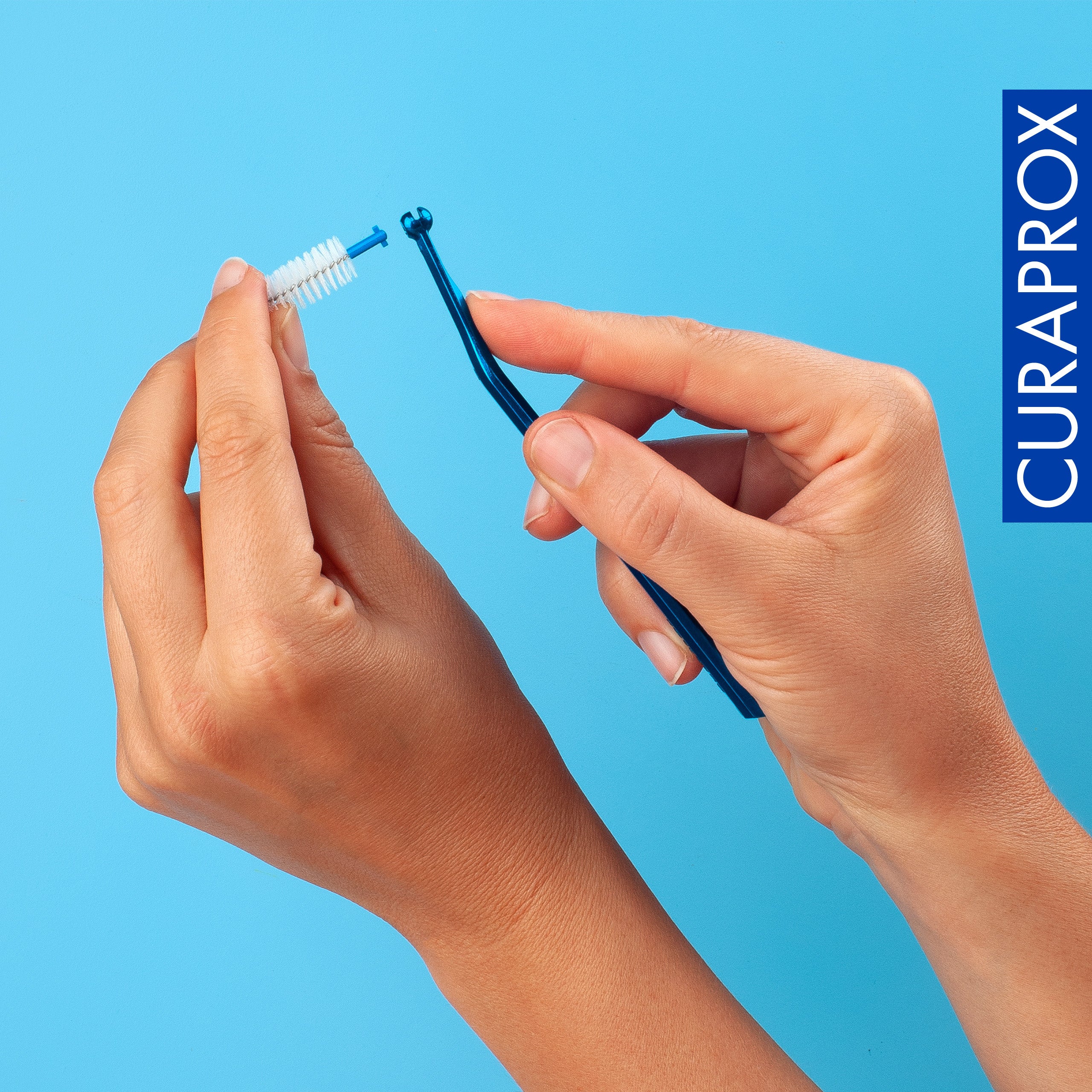 UHS 475, Steel Holder, blue, 1 pc