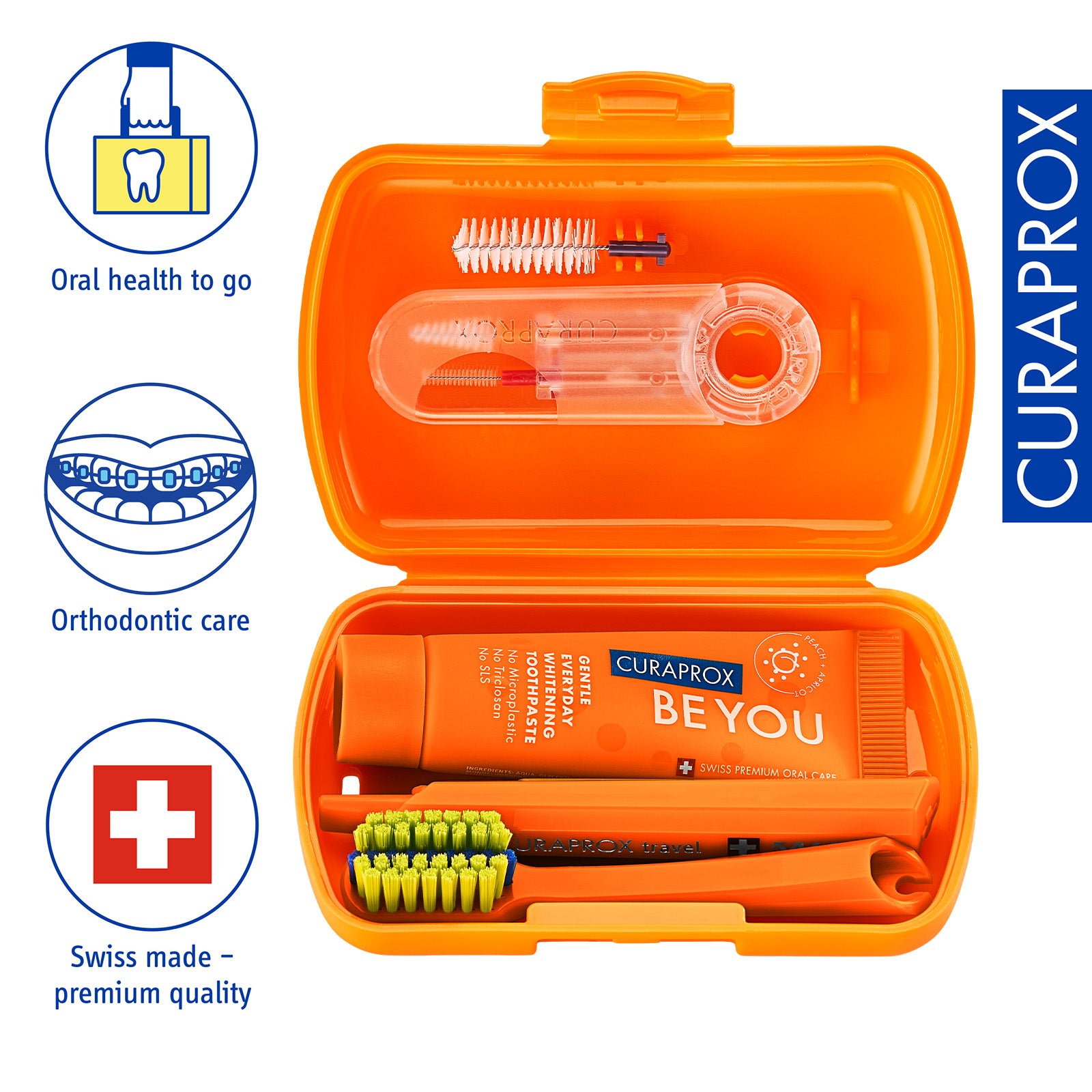 Ortho Travel Set, Orange