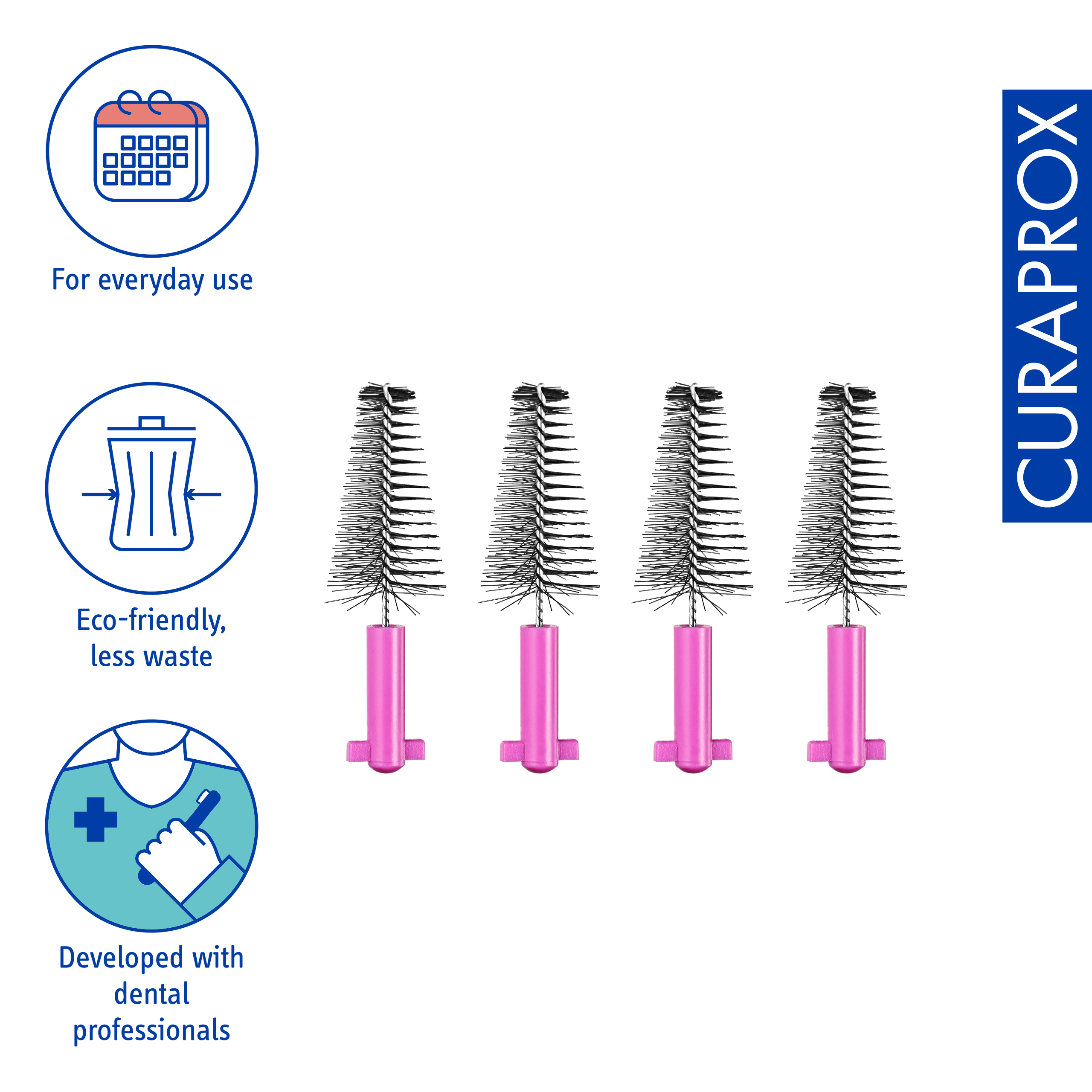 IDB Refill Carbon, size M, 4 pcs