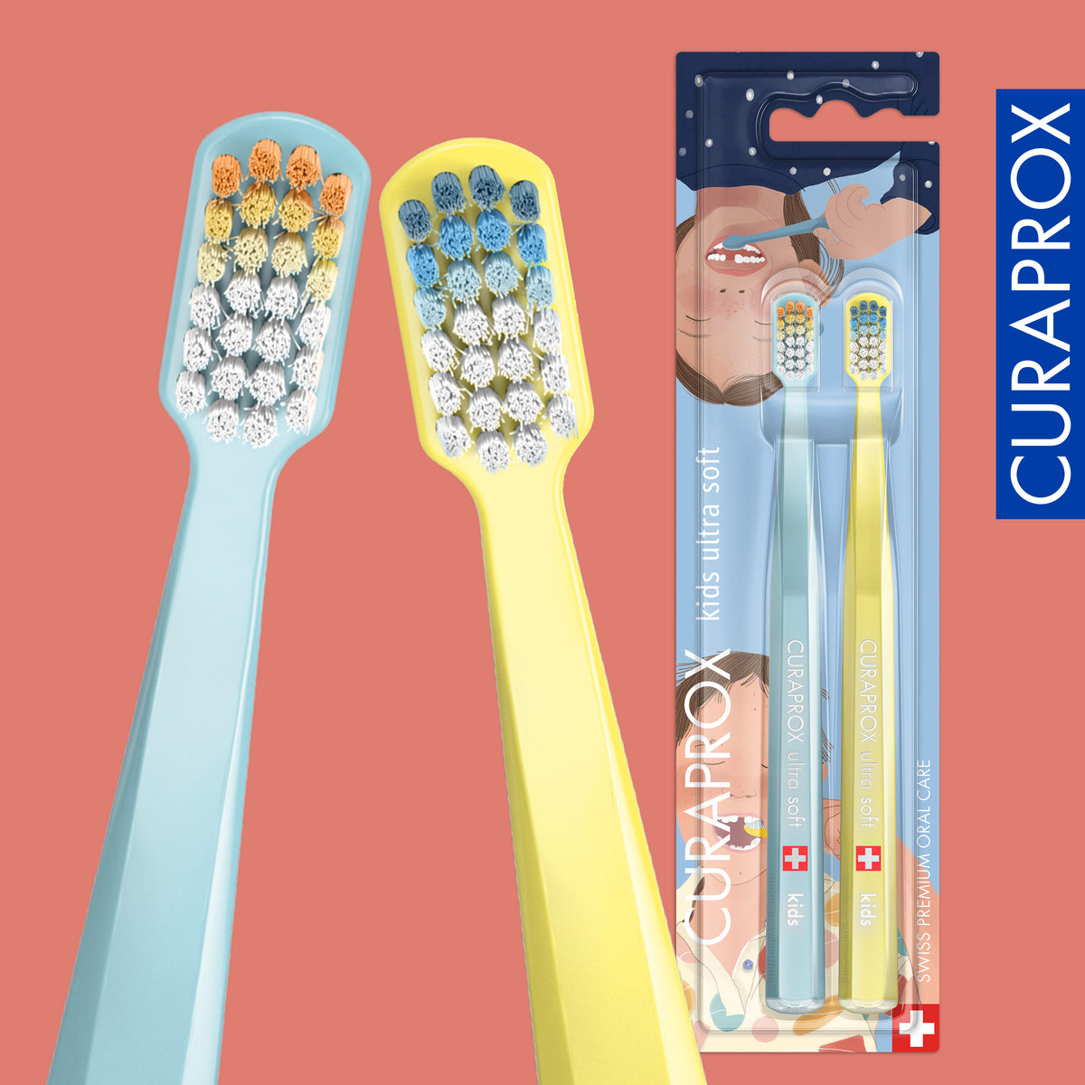 Curaprox kids Ultra Soft 32 Teeth Edition 2026, 2 pcs