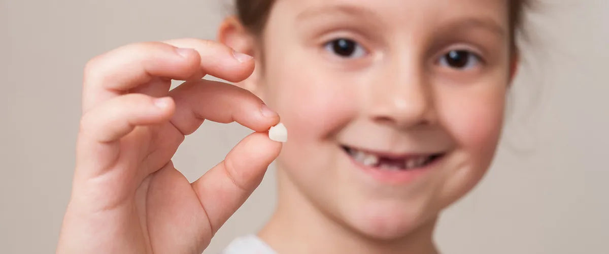 Change of teeth in children