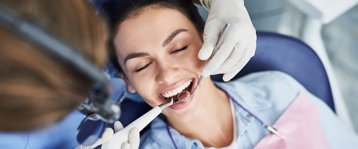 Professional teeth cleaning