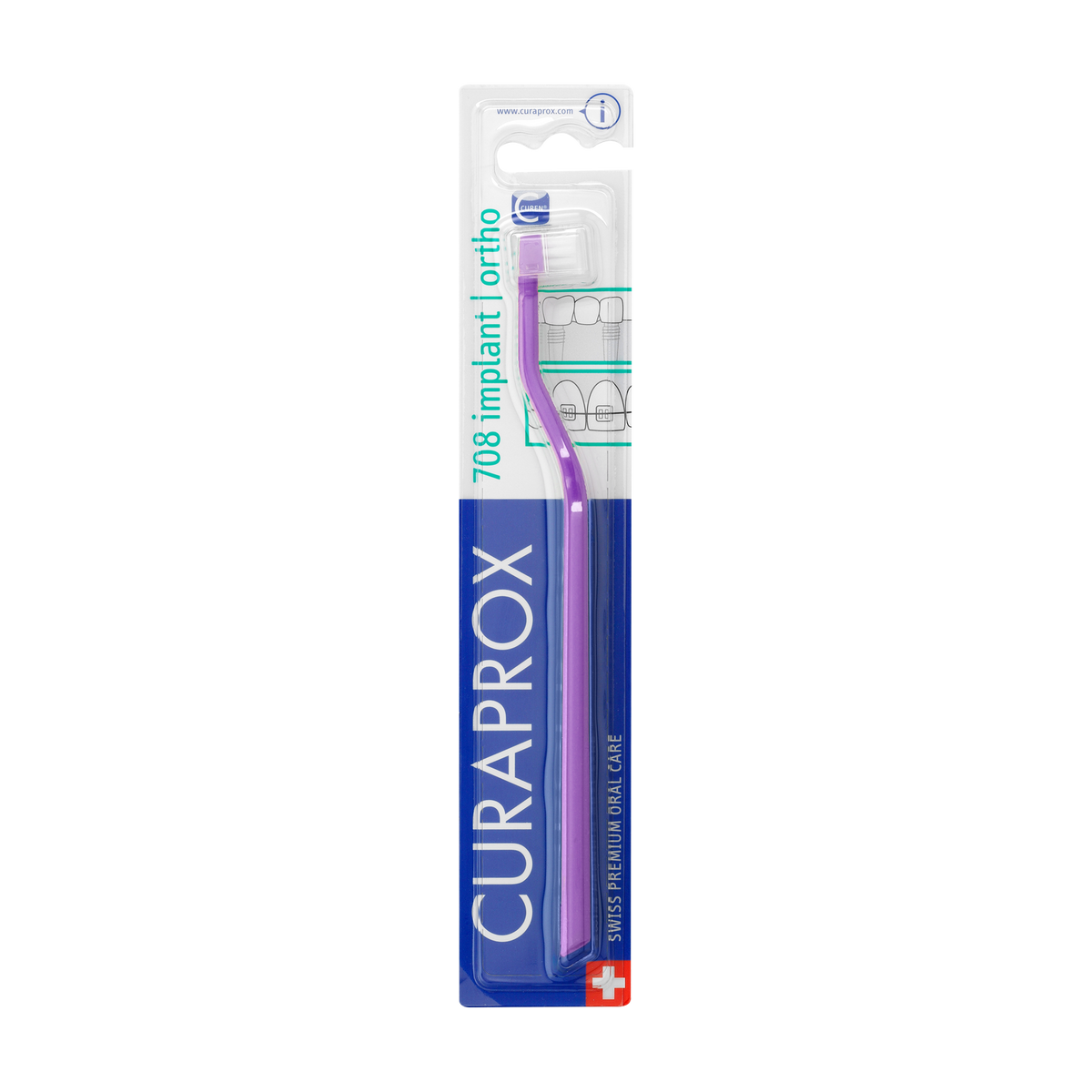 Curaprox CS 708 Implant Toothbrush – Ortho and implant care