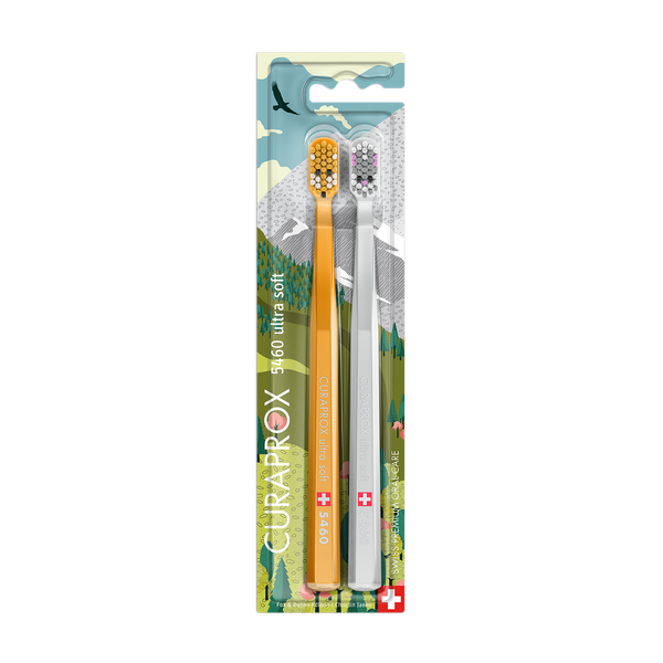 Curaprox CS 5460 Fox and Bunny Edition, 2 pcs