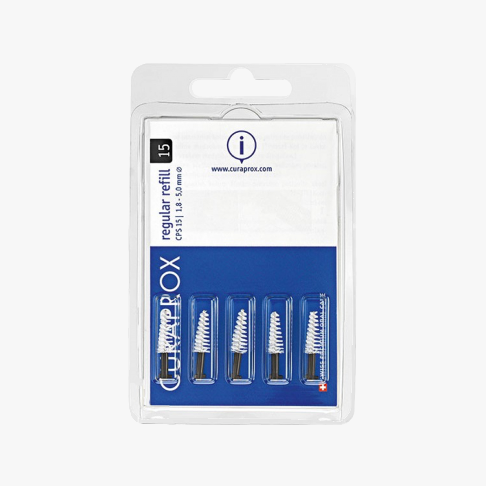 CPS Refill regular 15 conique, 5 pcs
