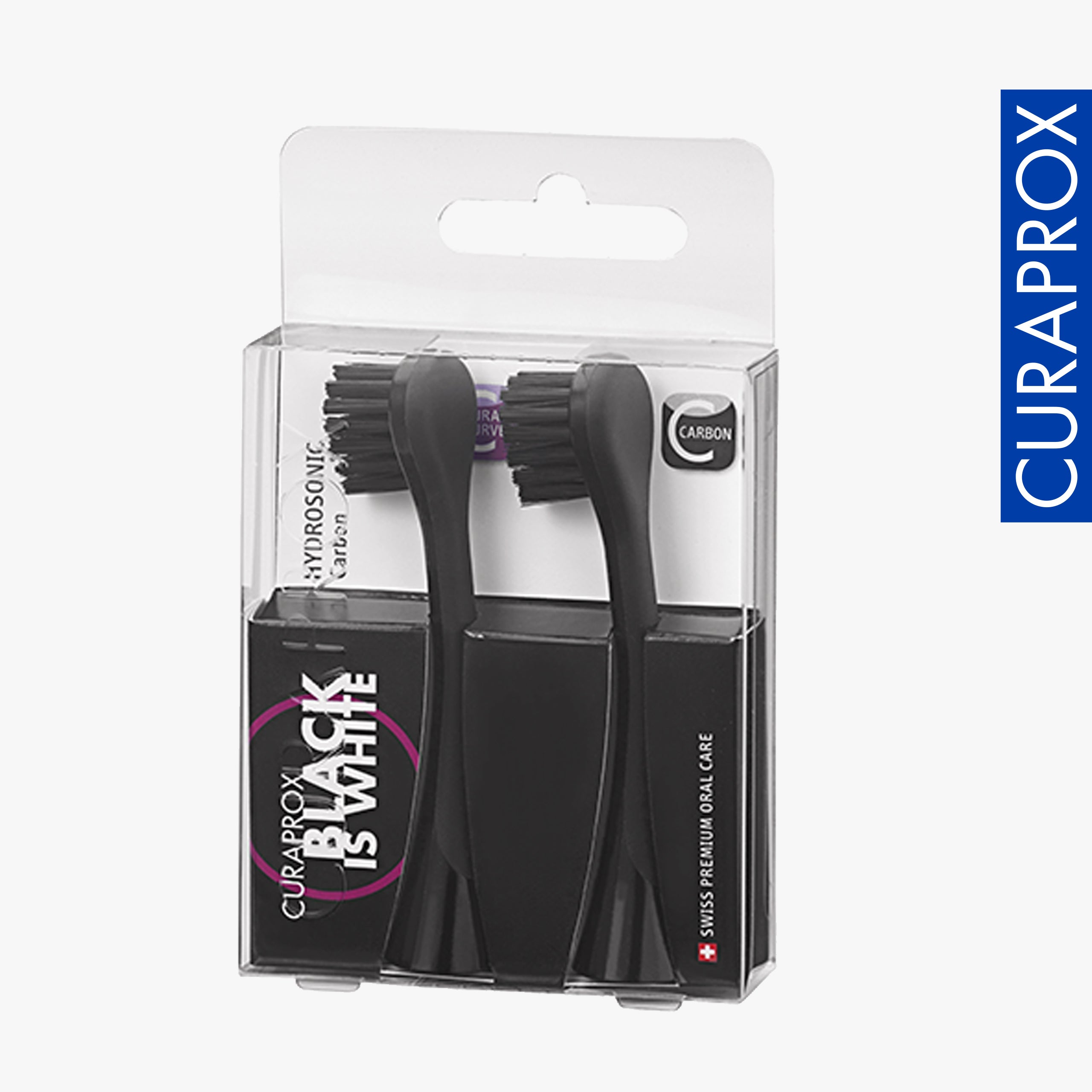 電動歯ブラシ CURAPROX HYDROSONIC BLACK IS WHITE Curaprox Hydrosonic BiW, Electric Toothbrush