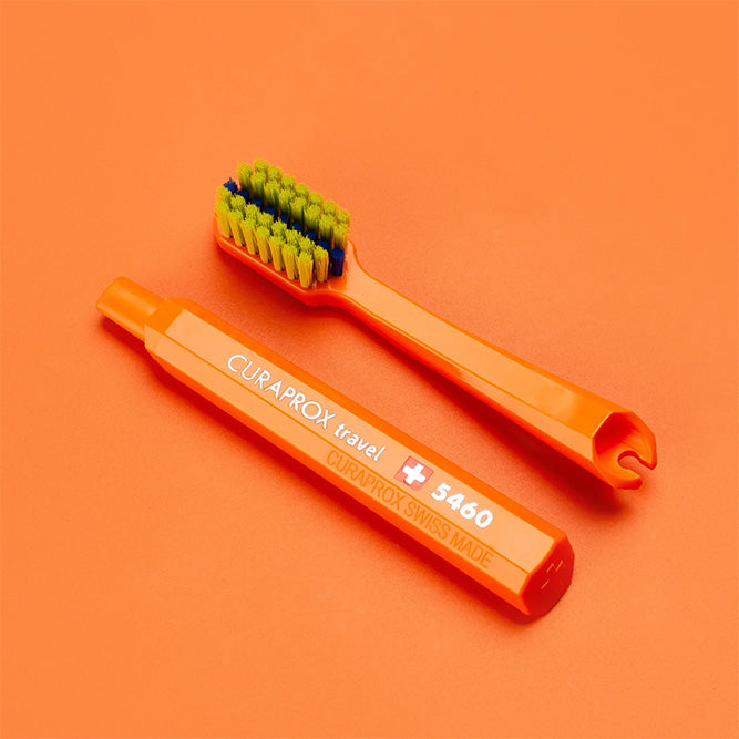 Curaprox Ortho Travel Set, Orange – Clean on-the-go