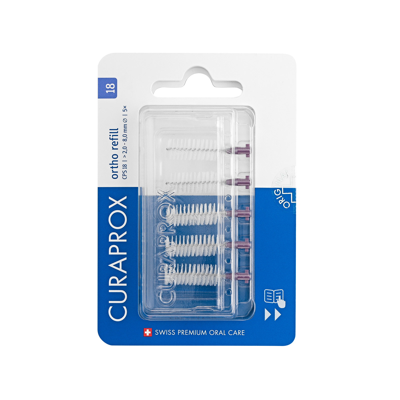 IDB Refill Ortho, size 18, 5 pcs (old version)