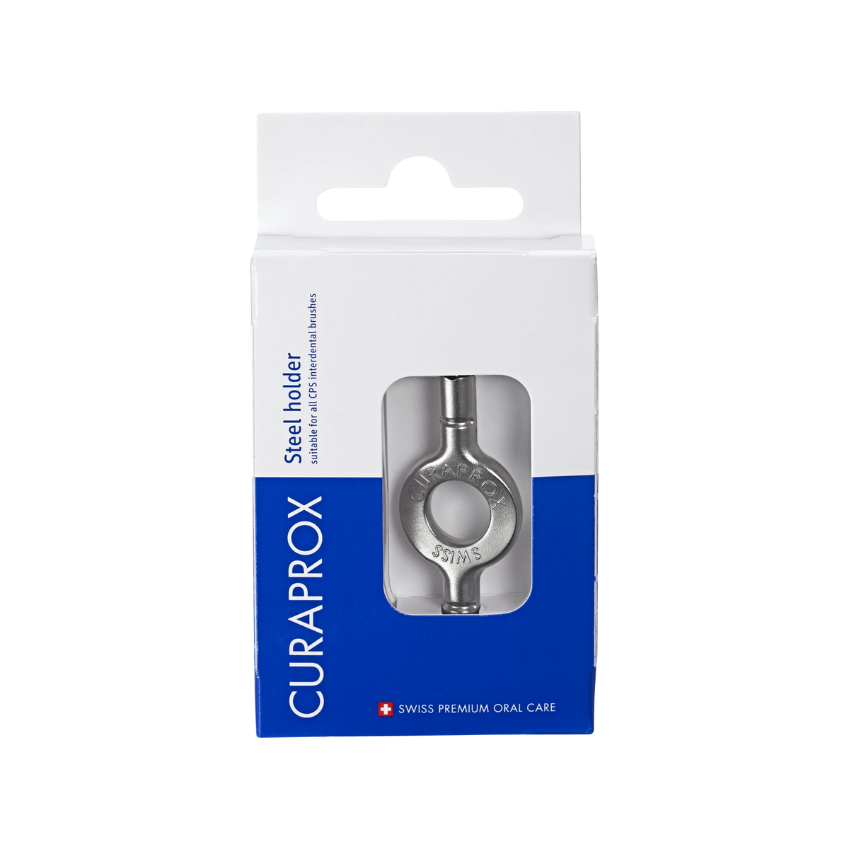 Curaprox Interdental UHS 409 Steel Holder, silver, 1pc