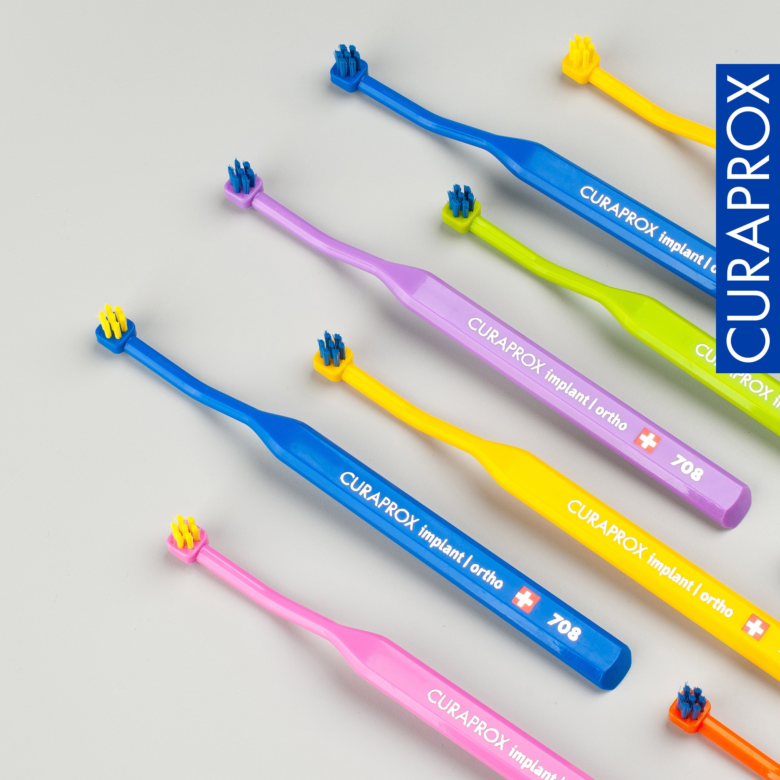 Curaprox CS 708 Implant Toothbrush – Ortho and implant care