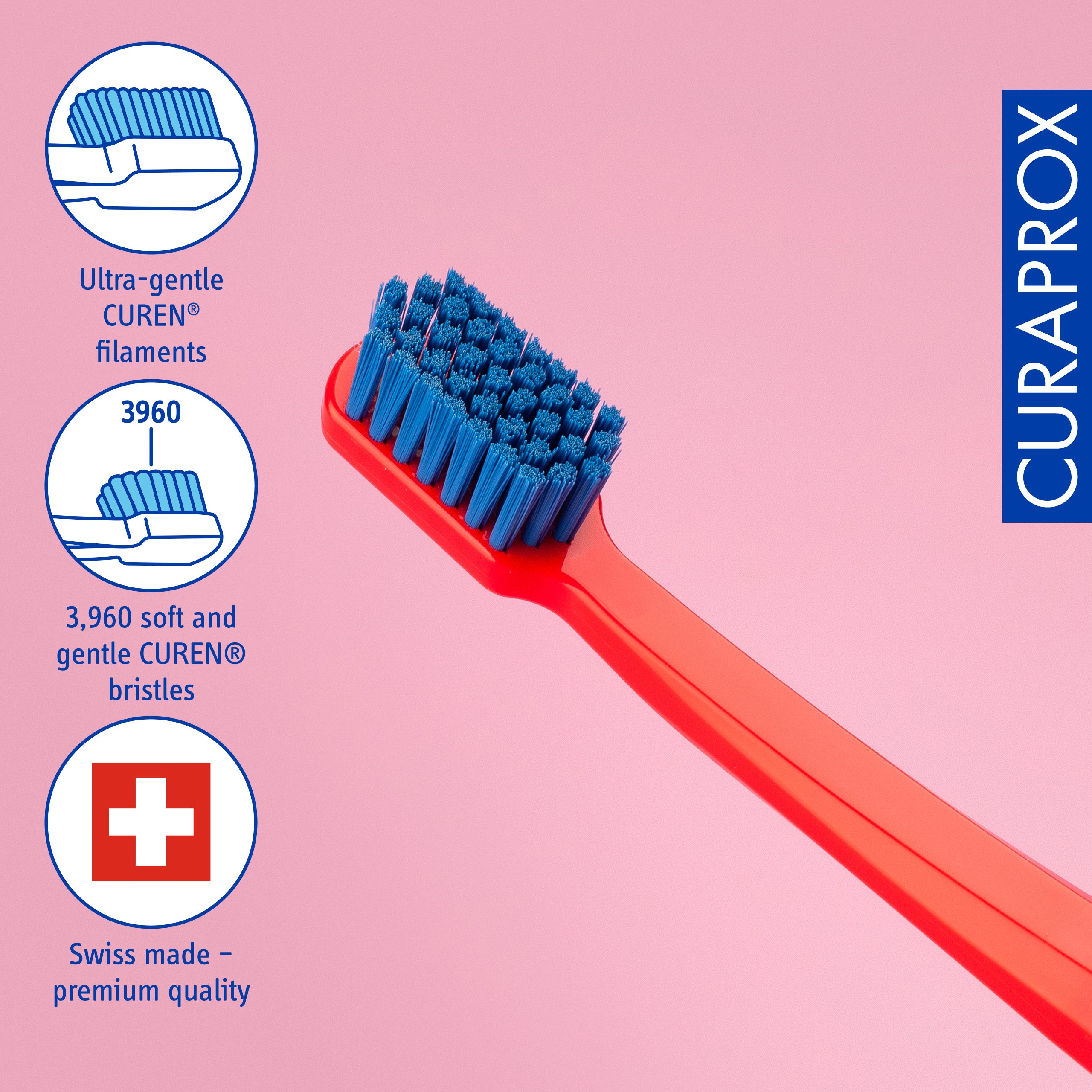 Curaprox CS 3960 – Adapt to gentle cleaning