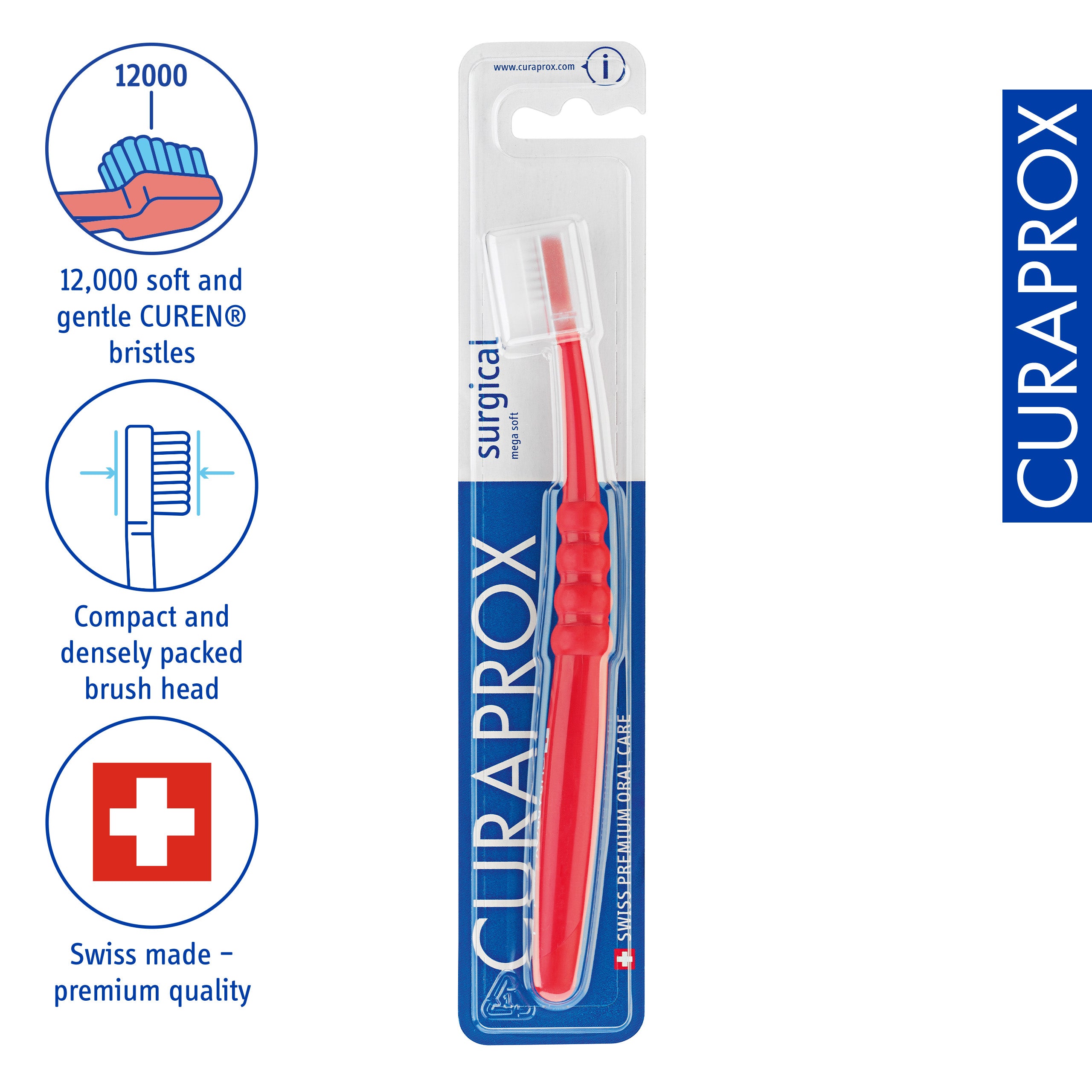 Curaprox CS Surgical Toothbrush – daily care after surgery