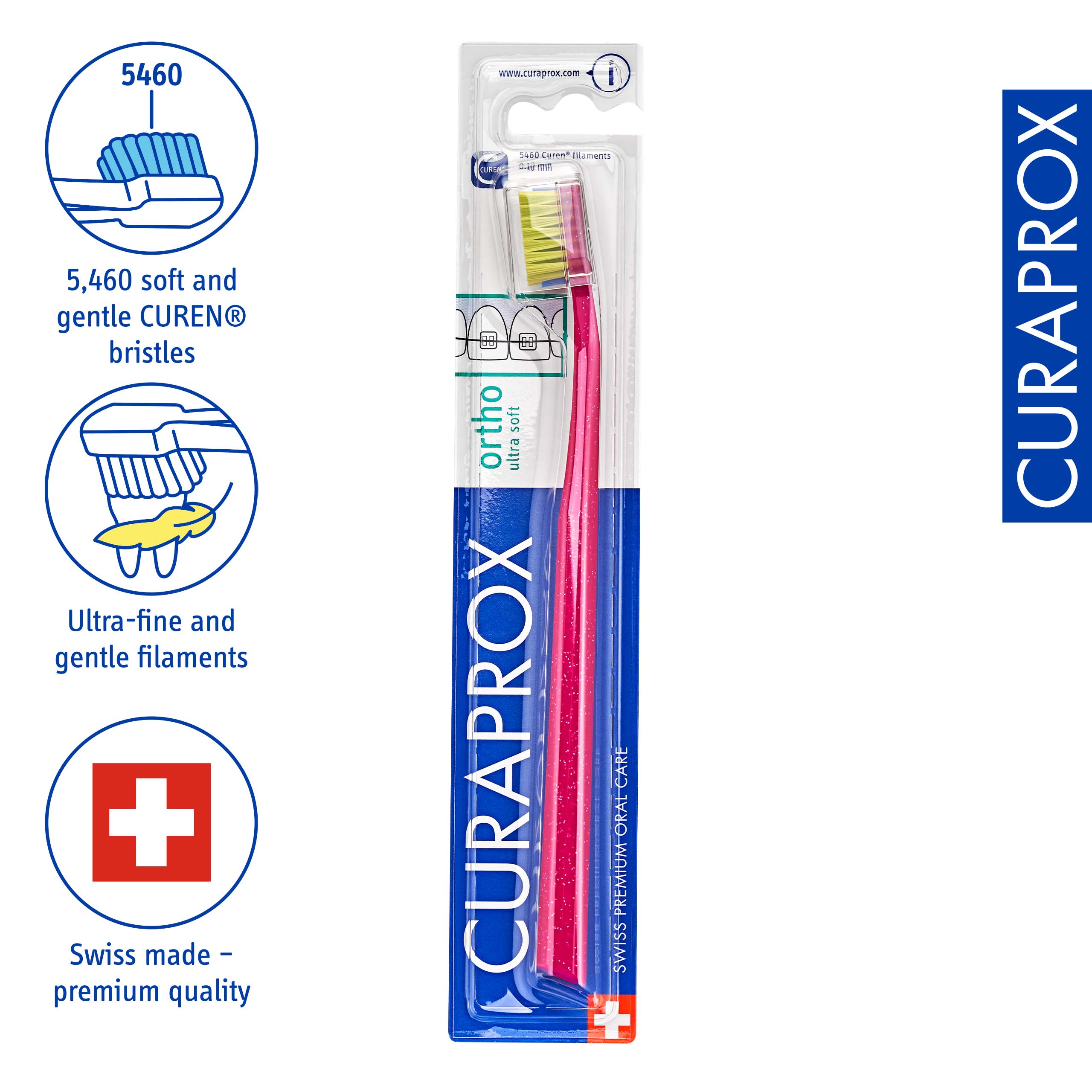 Curaprox CS Ortho Toothbrush – Daily care for braces