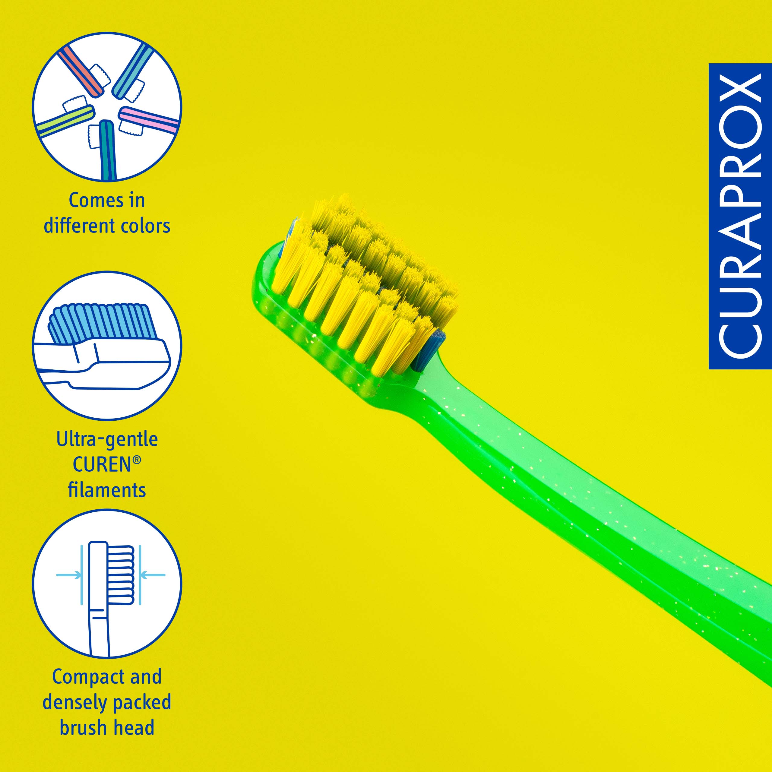 Curaprox CS Ortho Toothbrush – Daily care for braces