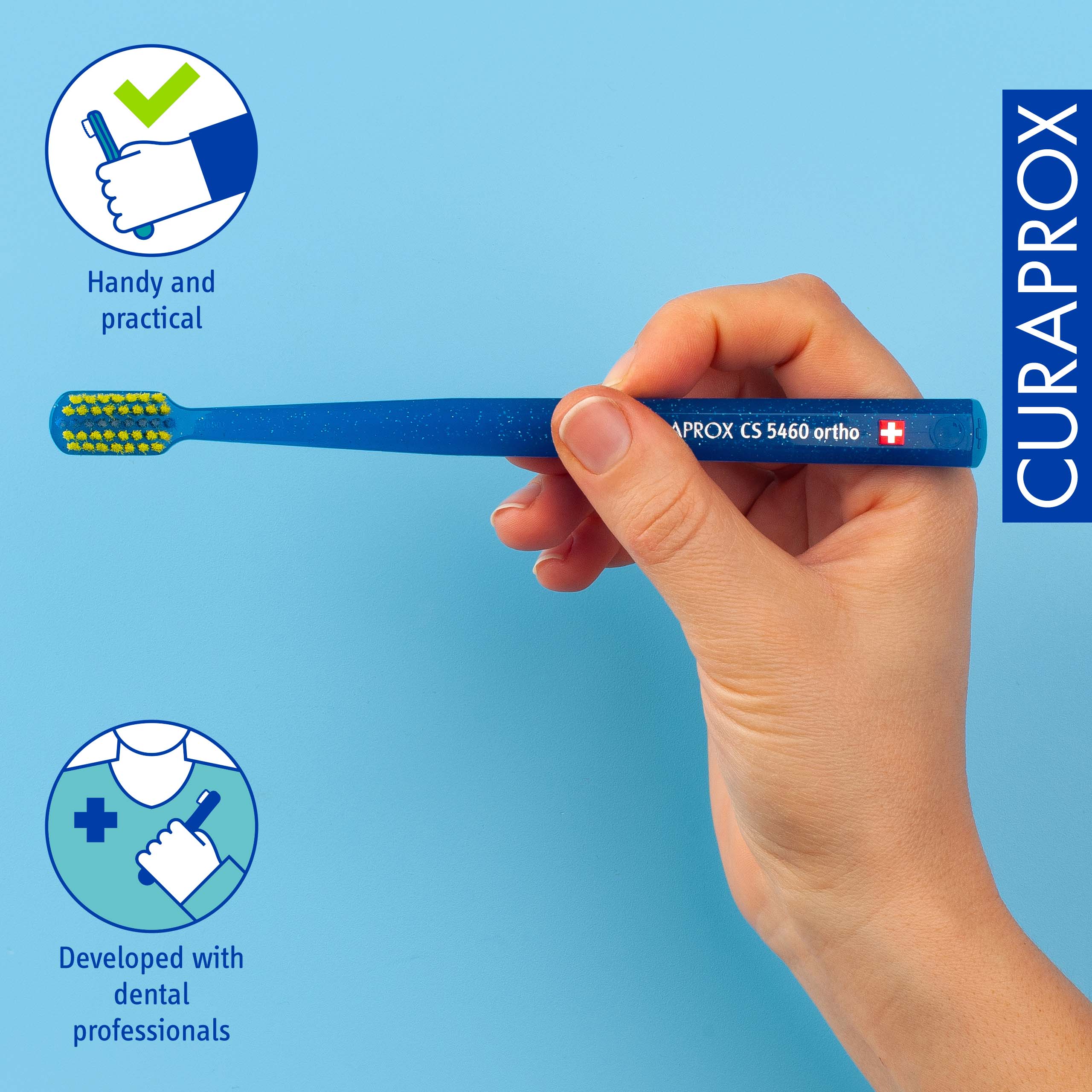 Curaprox CS Ortho Toothbrush – Daily care for braces