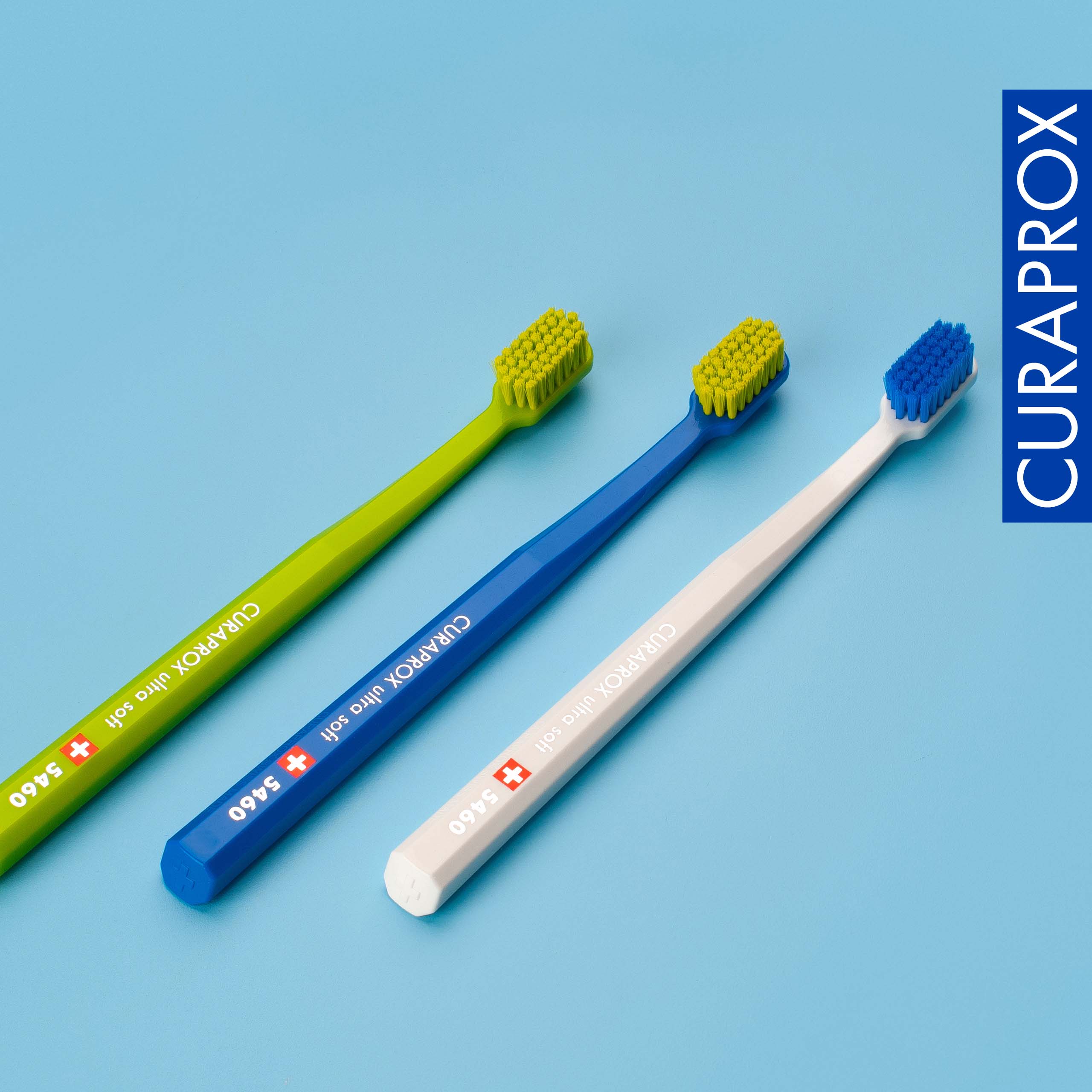 Curaprox CS 5460, three pack, 3 pcs – Gentle, effective cleaning