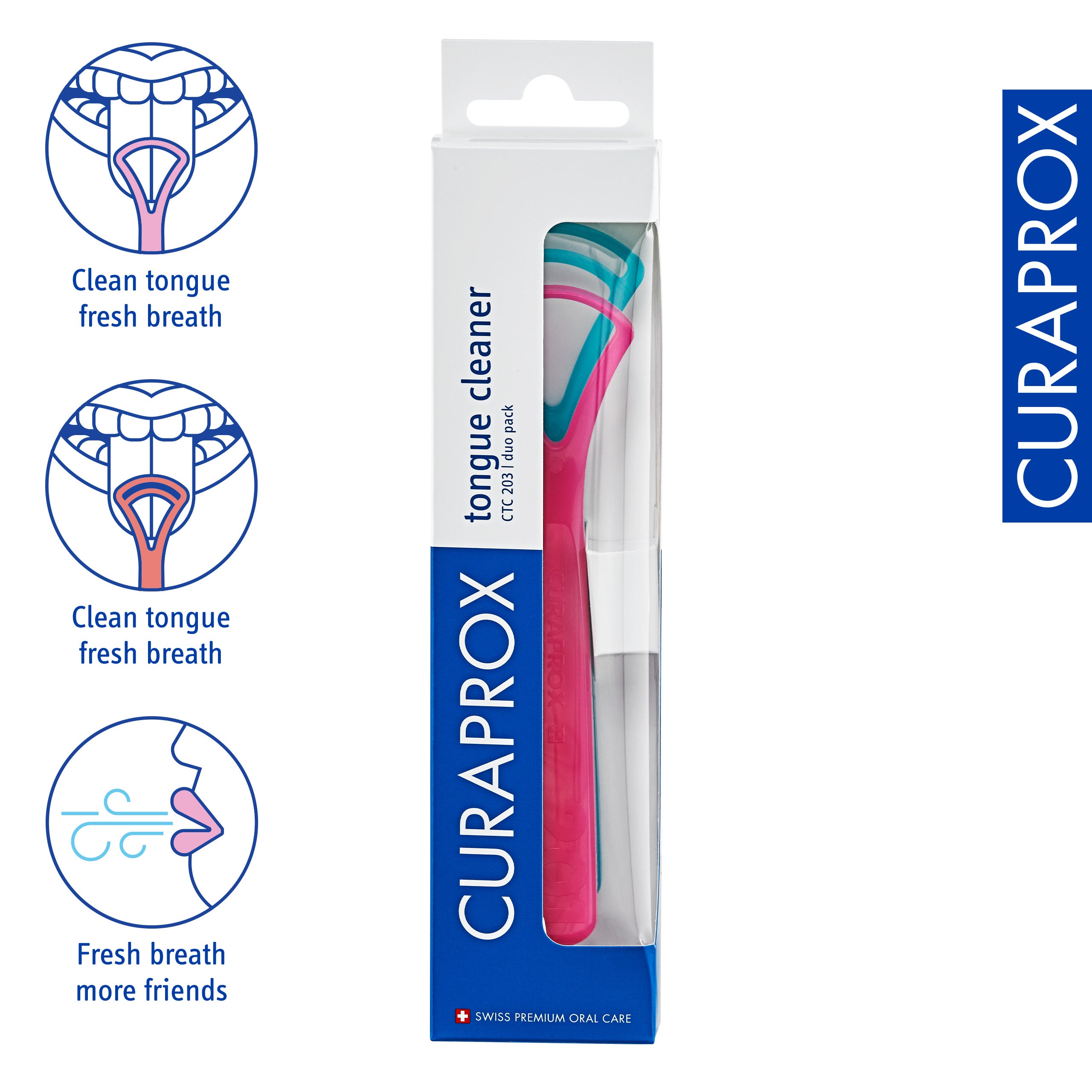 Curaprox Tongue Scraper - Thumbnail 5