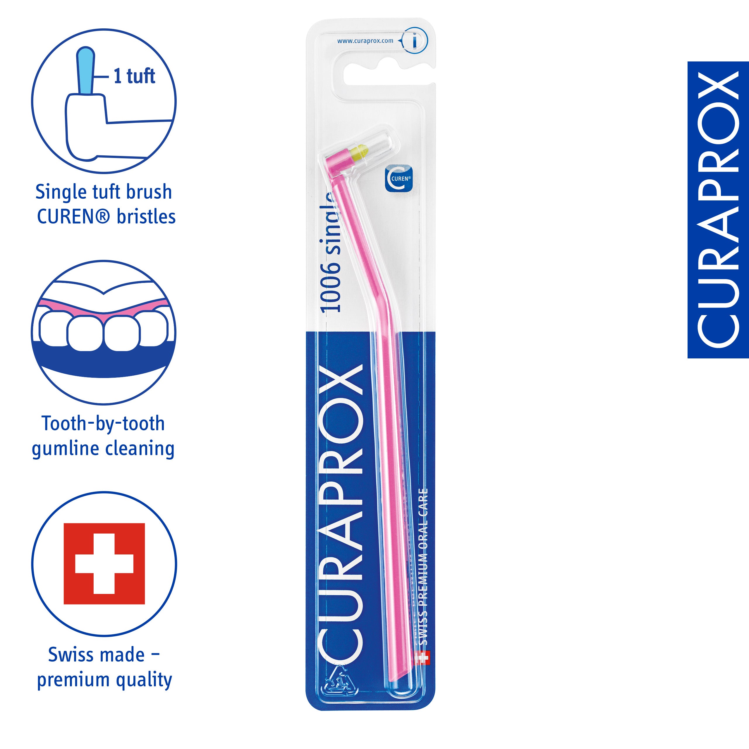 Curaprox CS 1006 single – The joy of perfect care