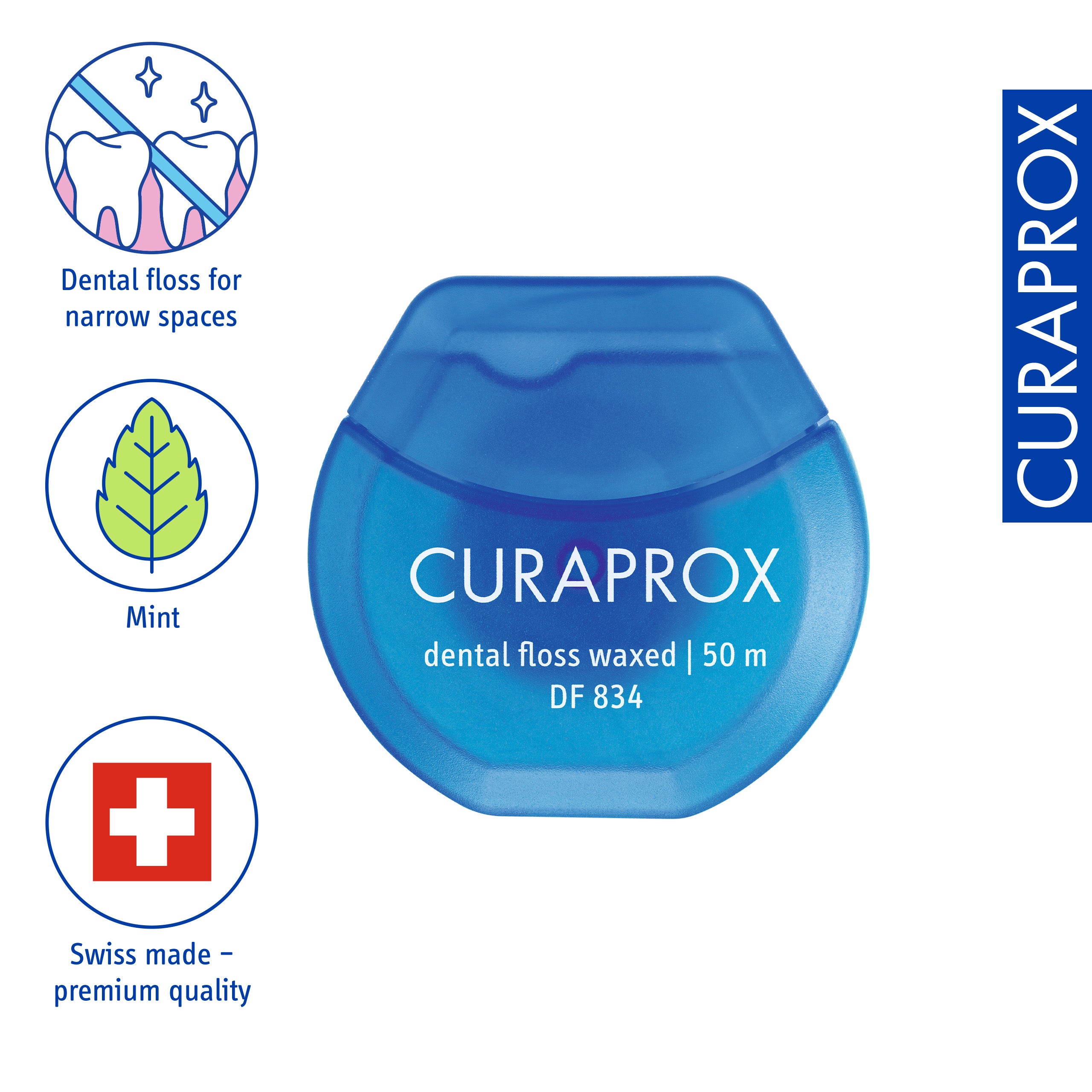 Curaprox Dental Floss DF 834, 50m