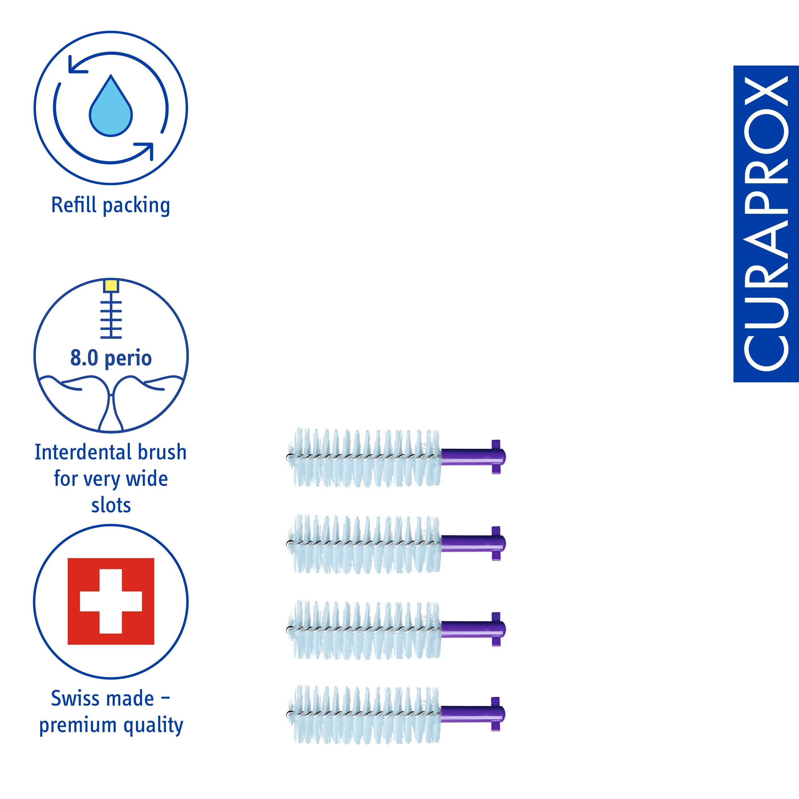 IDB Refill Perio, size 408, 4 pcs