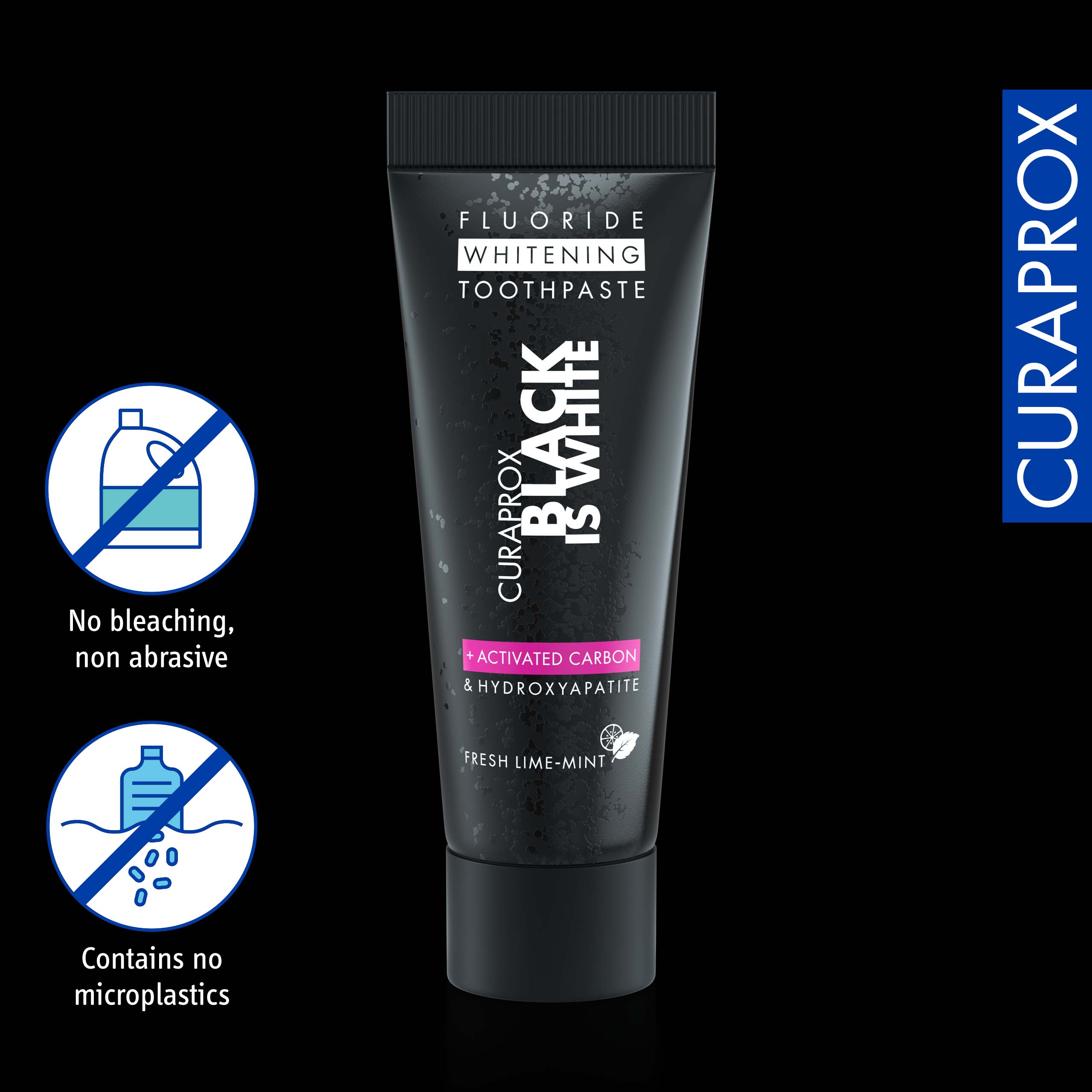 tomkuboraum maske p2 bmtt 黒　クリア Curaprox BiW Toothpaste, 10ml, 3 pcs