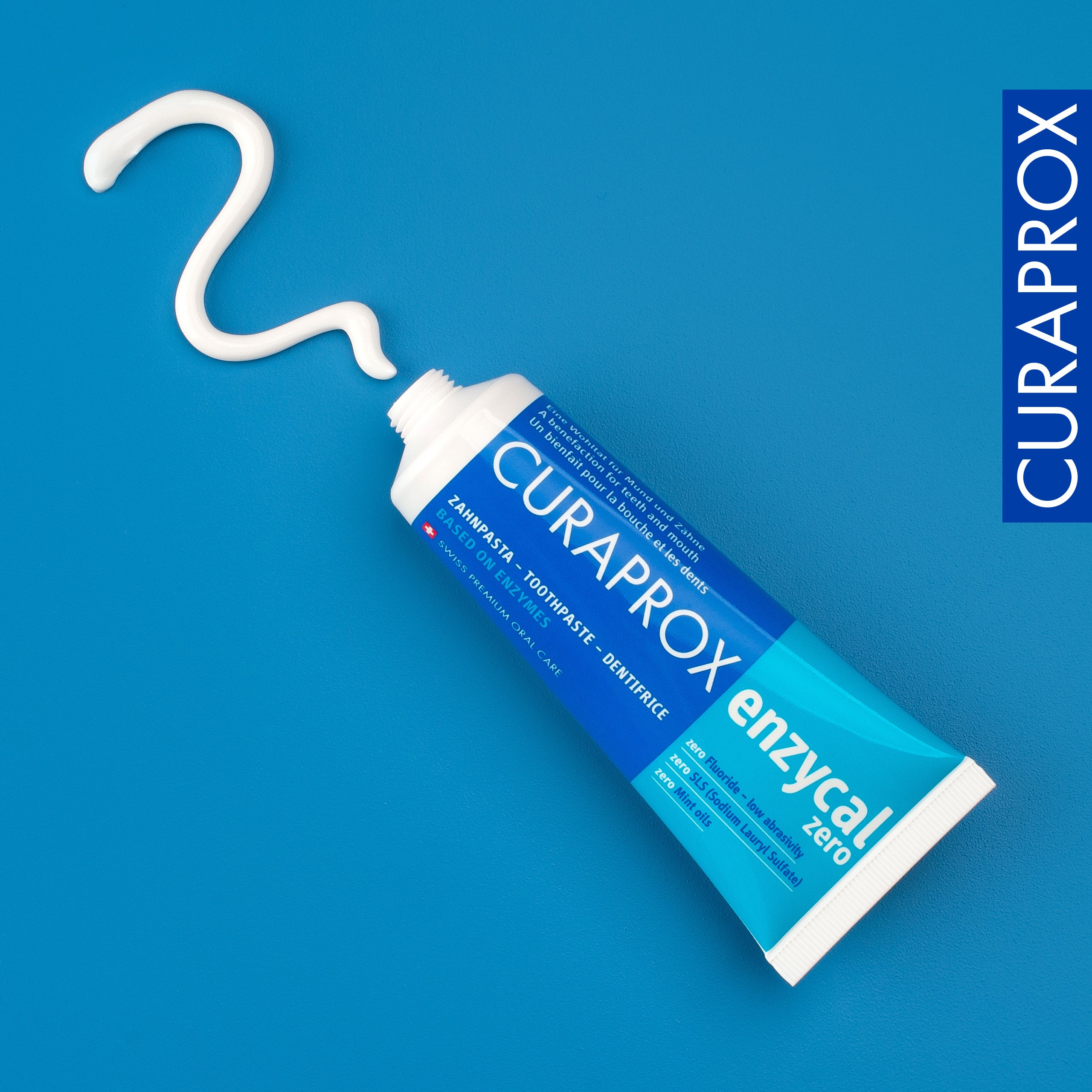 Curaprox Enzycal zero fluoride, 75ml