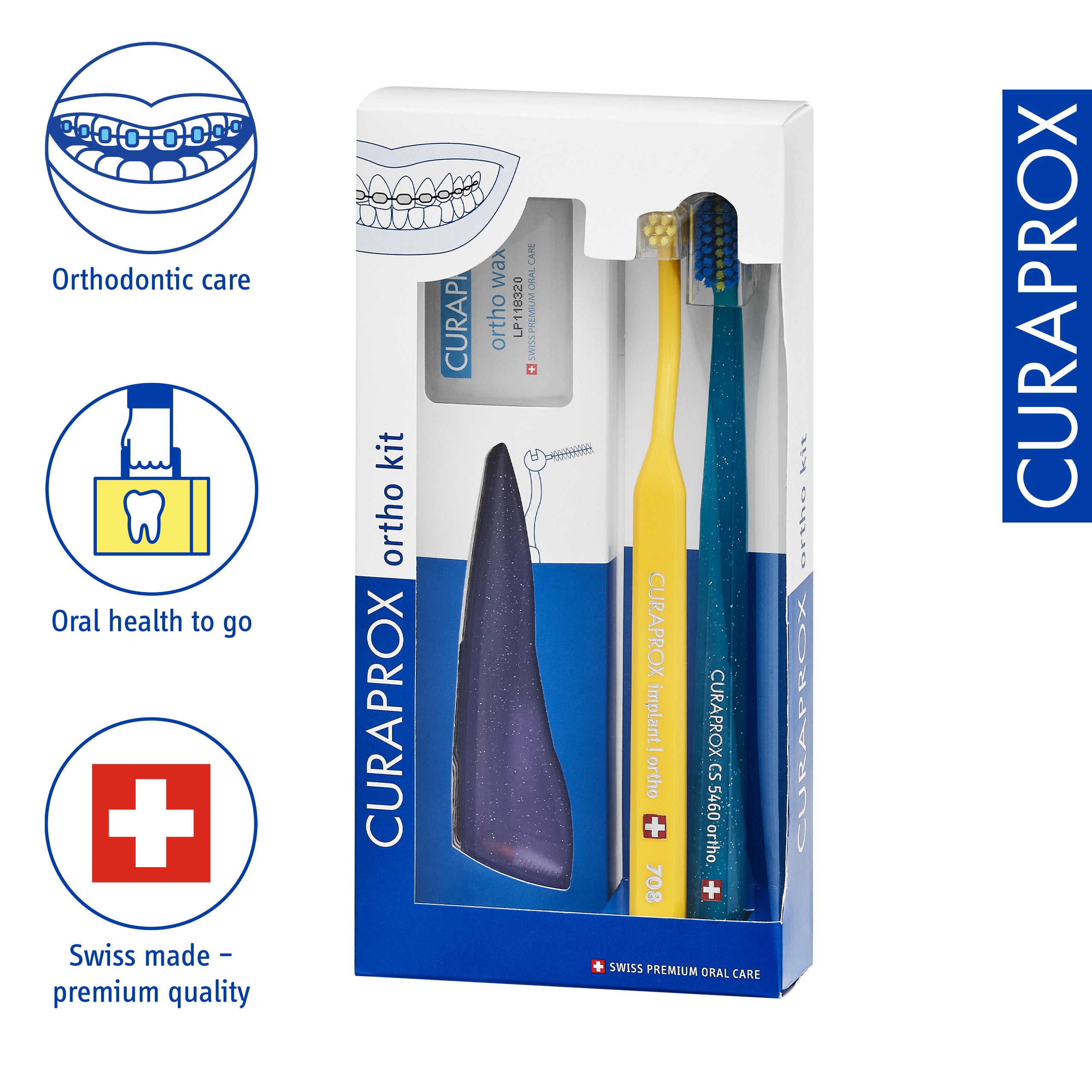 Curaprox Ortho Kit – For Braces Care