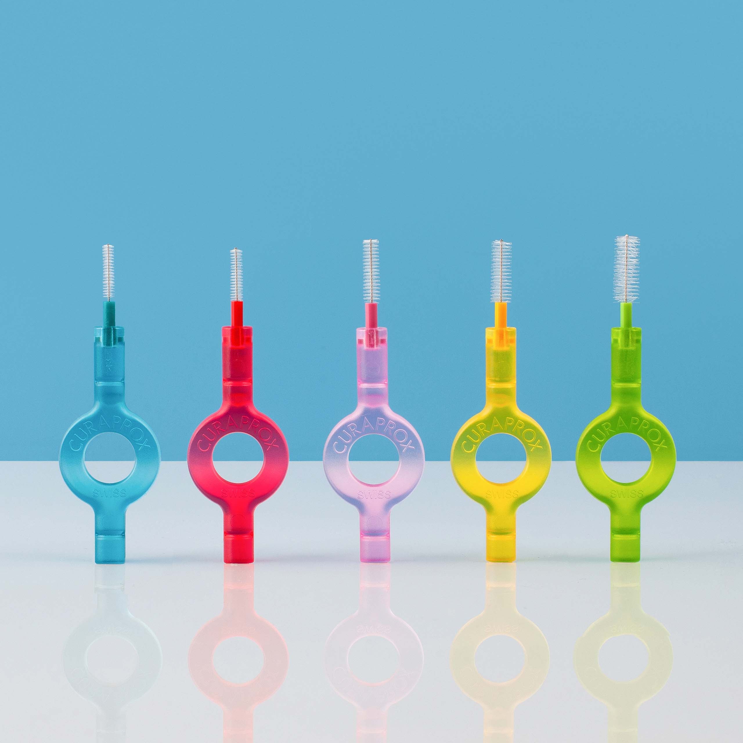 Curaprox CPS 09 Prime refill, yellow, 8pcs – Interdental Brush