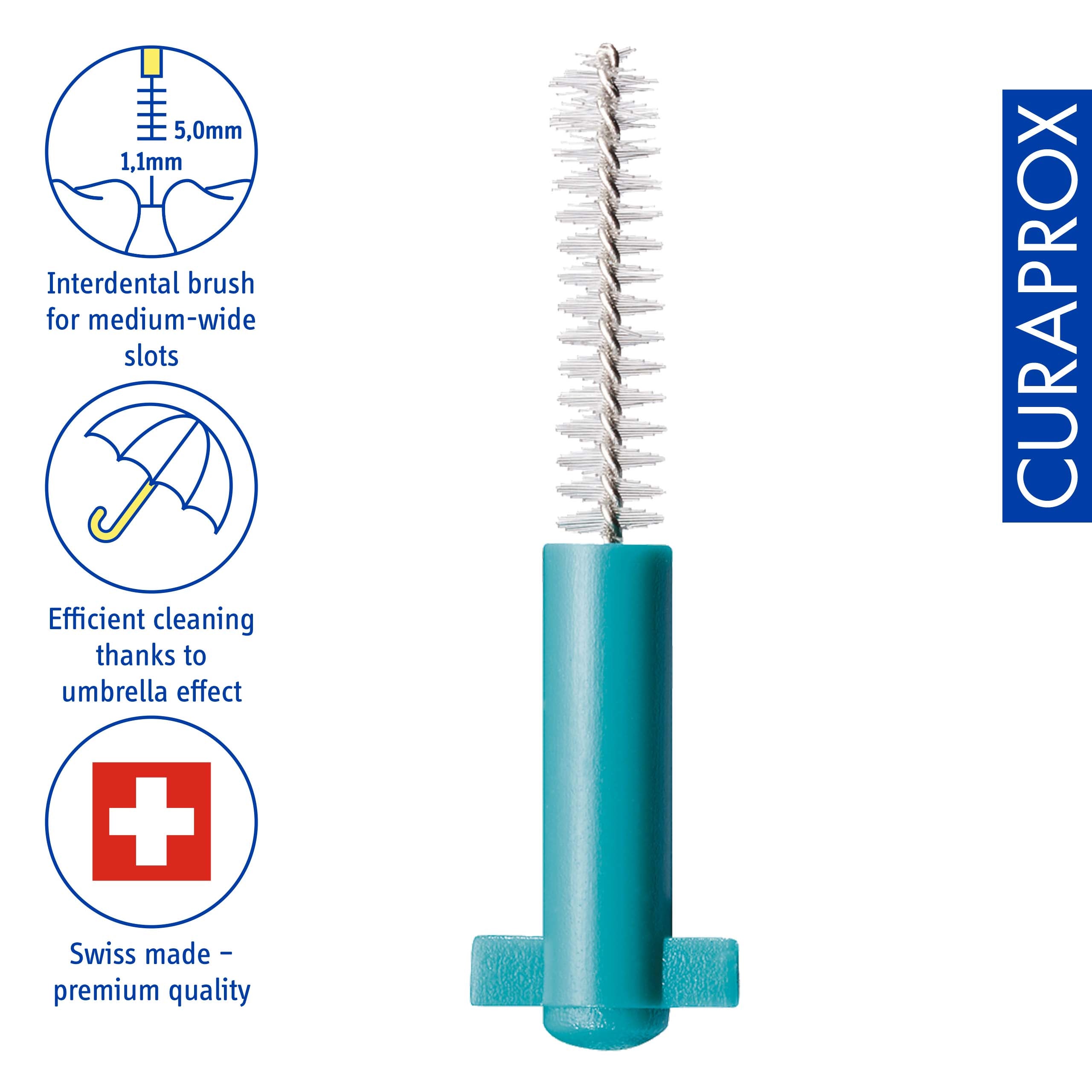 Curaprox CPS 06 Prime refill, blue, 8pcs – Interdental Brush