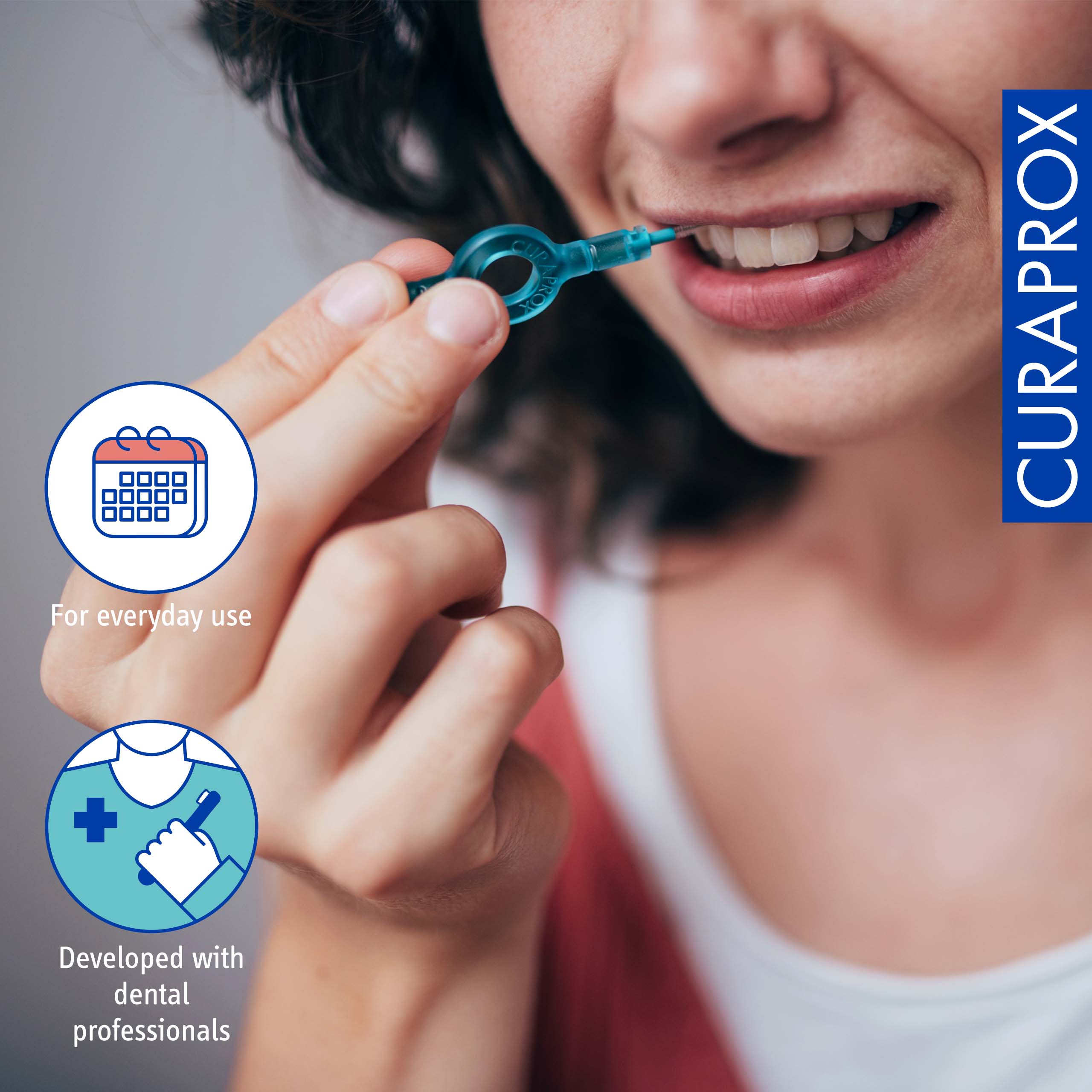 Curaprox CPS 06 Prime refill, blue, 8pcs – Interdental Brush