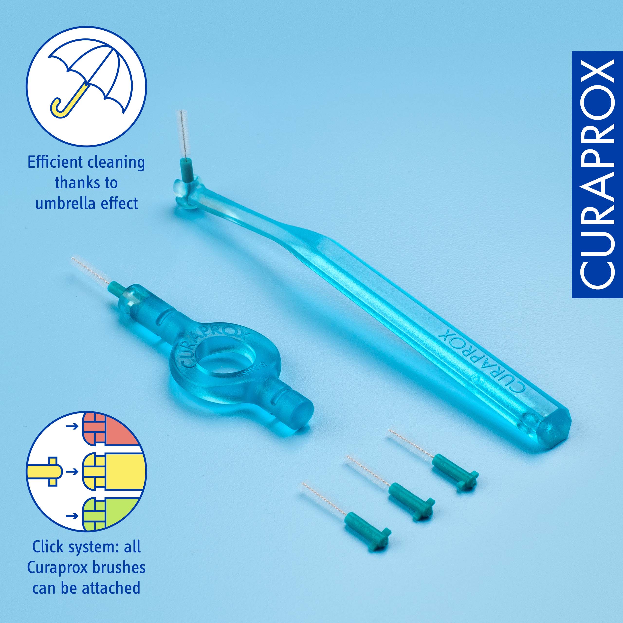 Curaprox CPS 06 Prime Start, blue – Interdental Brush