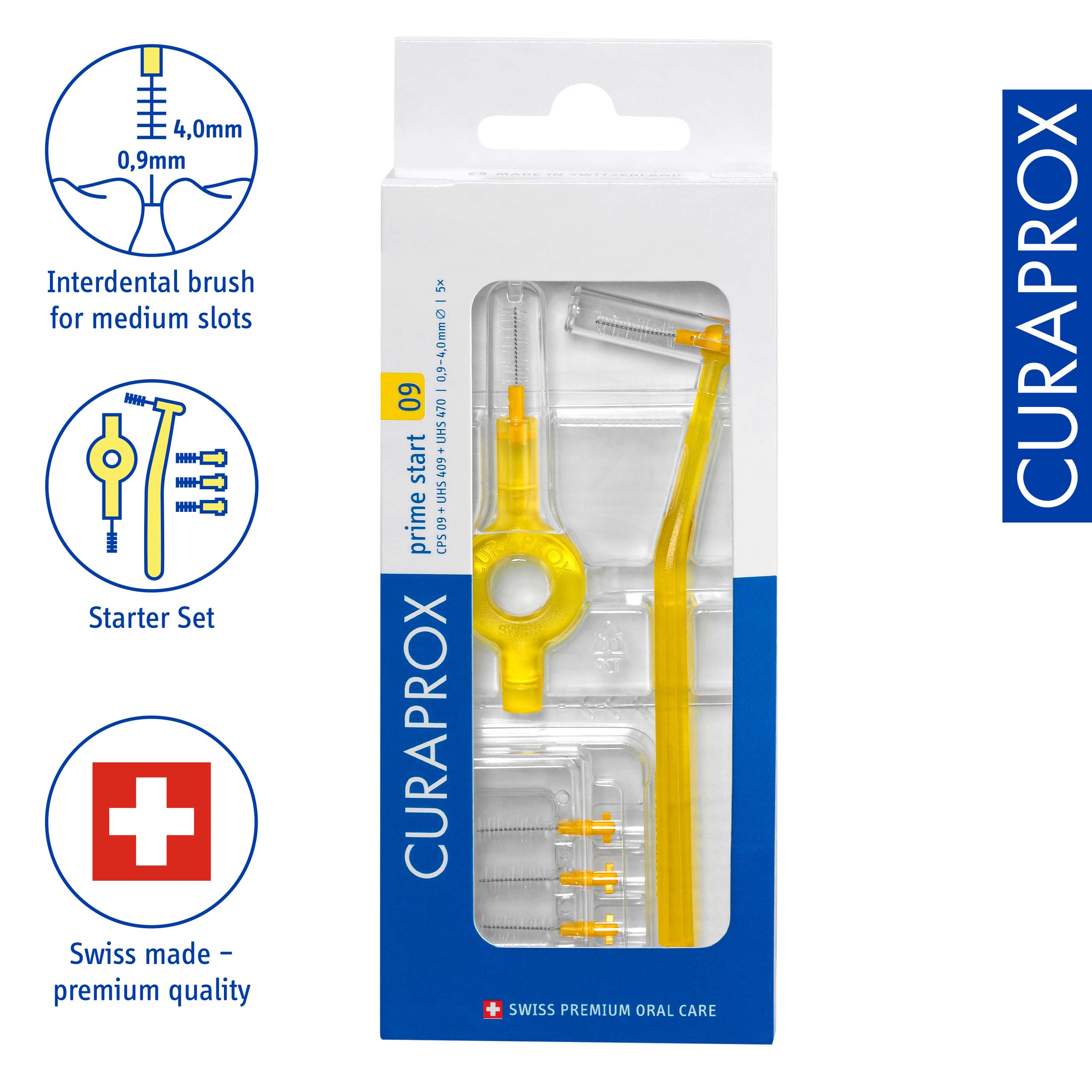 Curaprox CPS 09 Prime Start – Interdental Brush