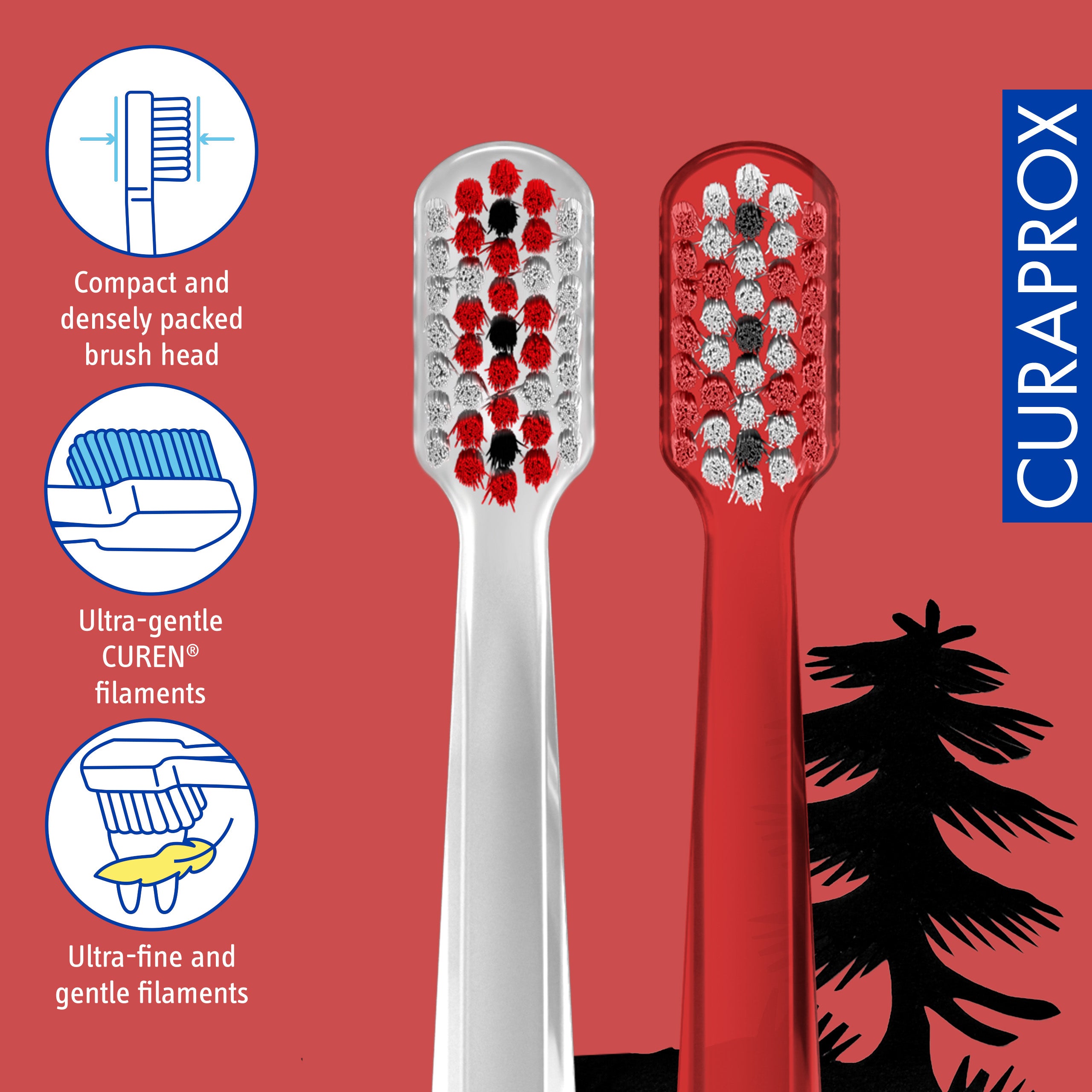 Curaprox CS 5460 Swiss Edition, 2 pcs