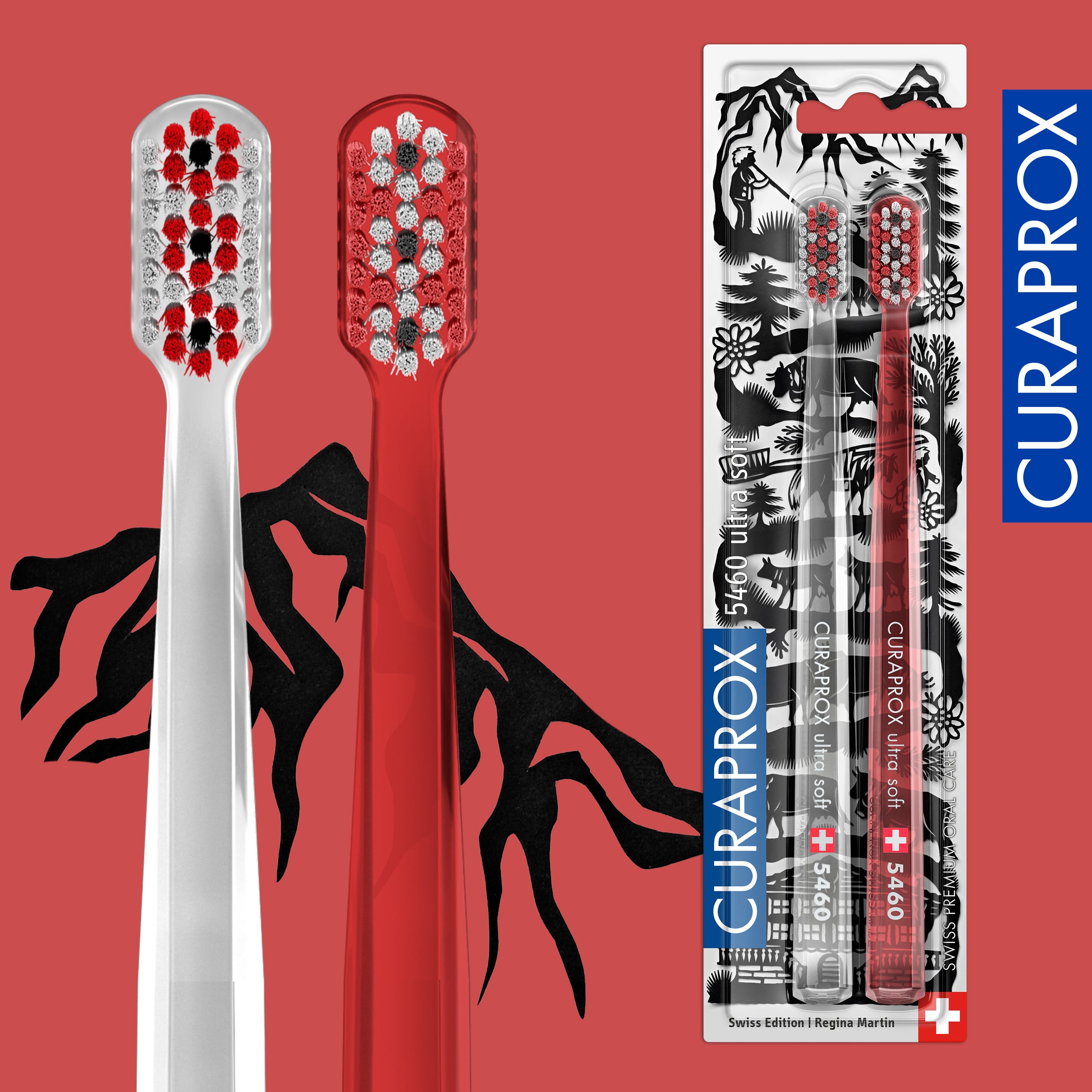 Curaprox CS 5460 Swiss Edition, 2 pcs