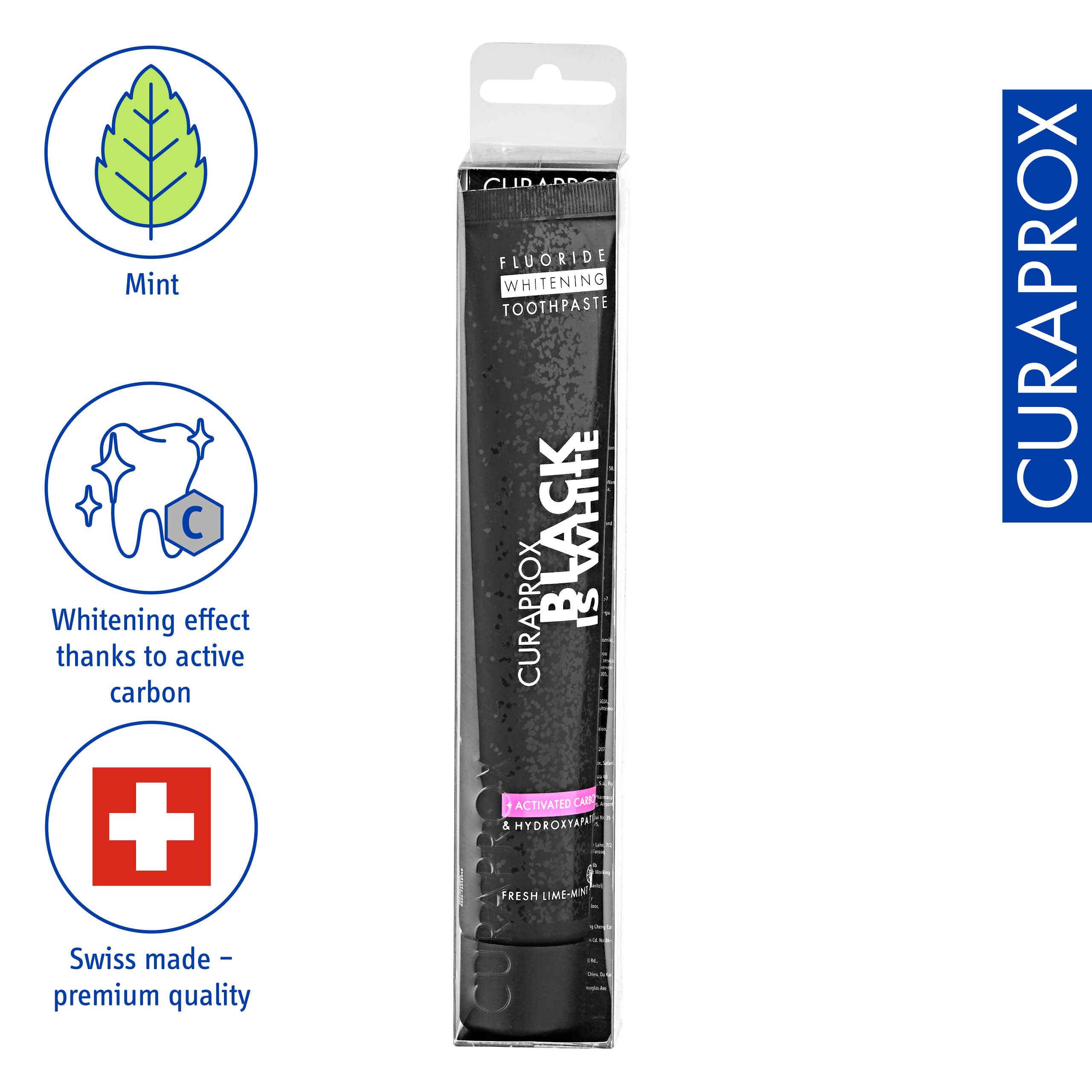 Curaprox BiW Toothpaste, 90ml