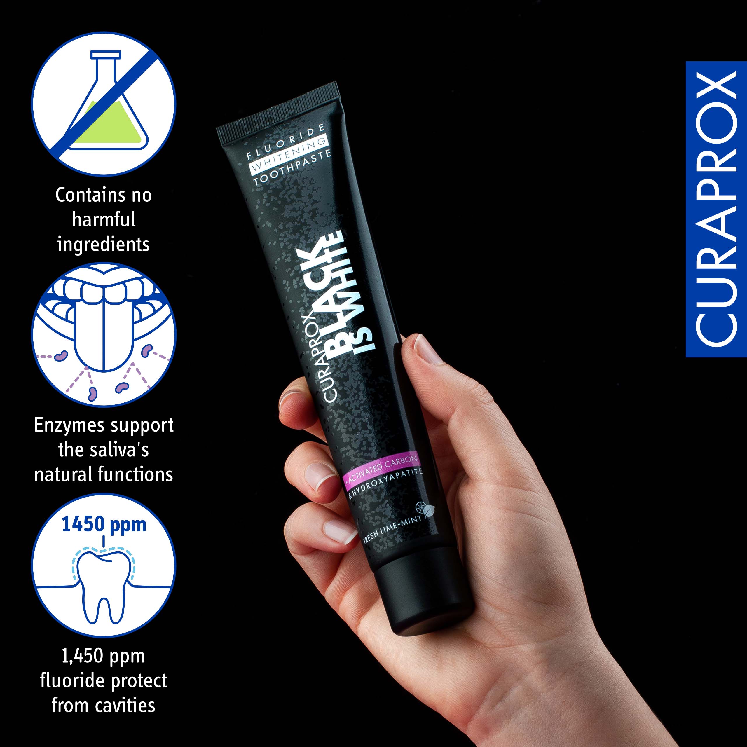 Curaprox BiW Toothpaste, 90ml