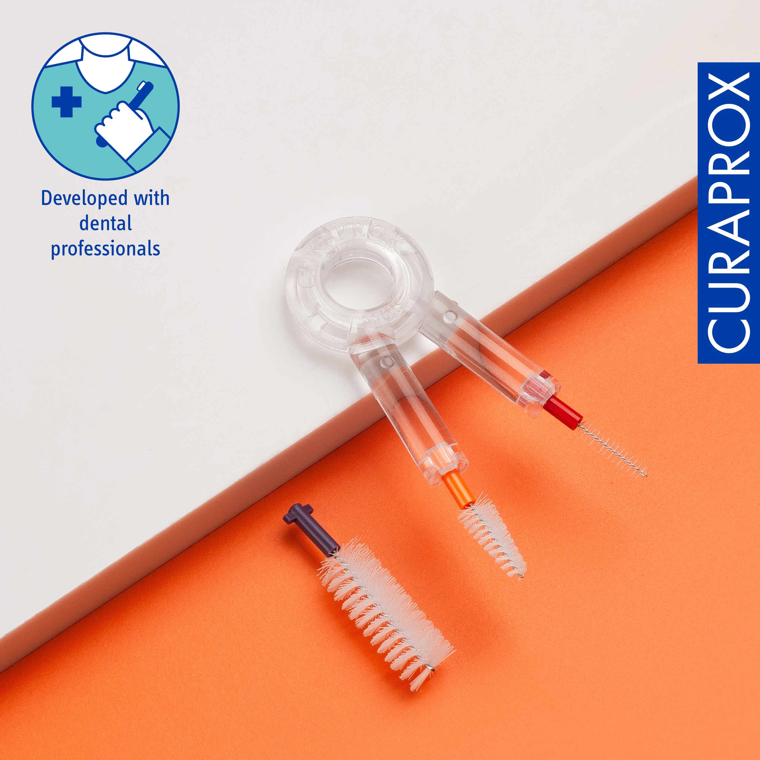 Curaprox Interdental UHS 425 Handy Duo Holder, 1 pc