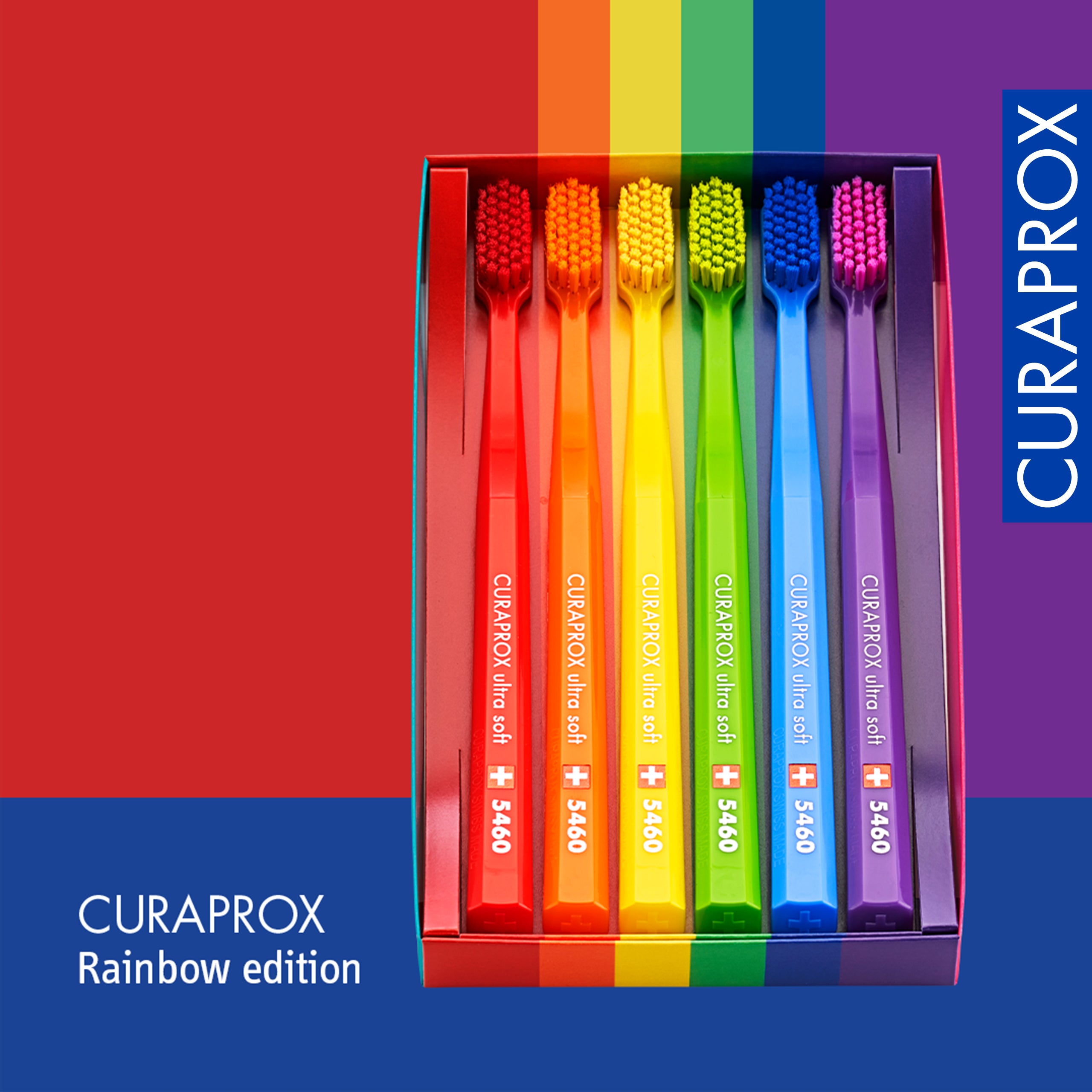 Curaprox CS 5460 Rainbow Edition, 6 pcs