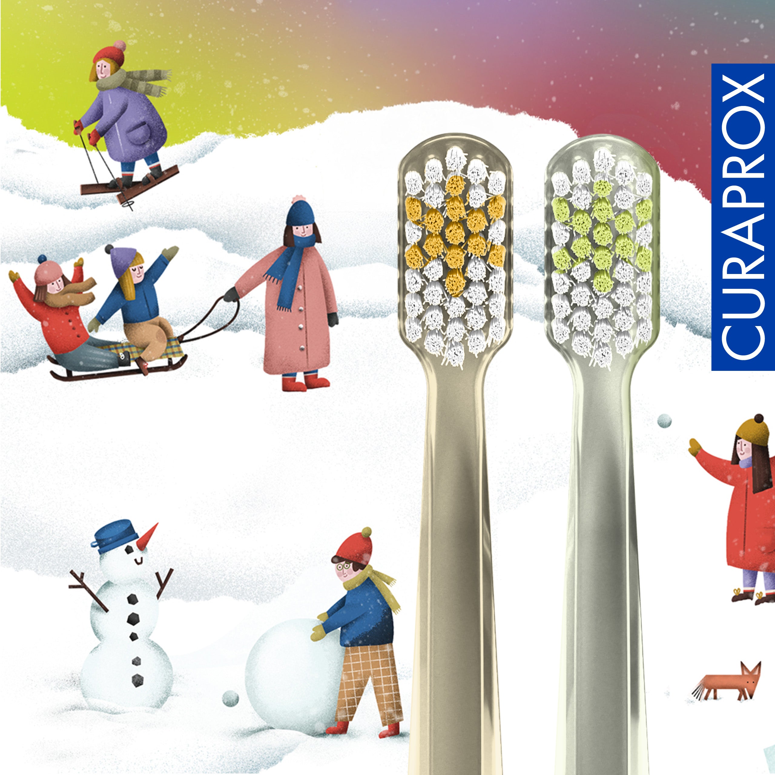 Curaprox CS 5460 Winter Edition 2024, 2 pcs