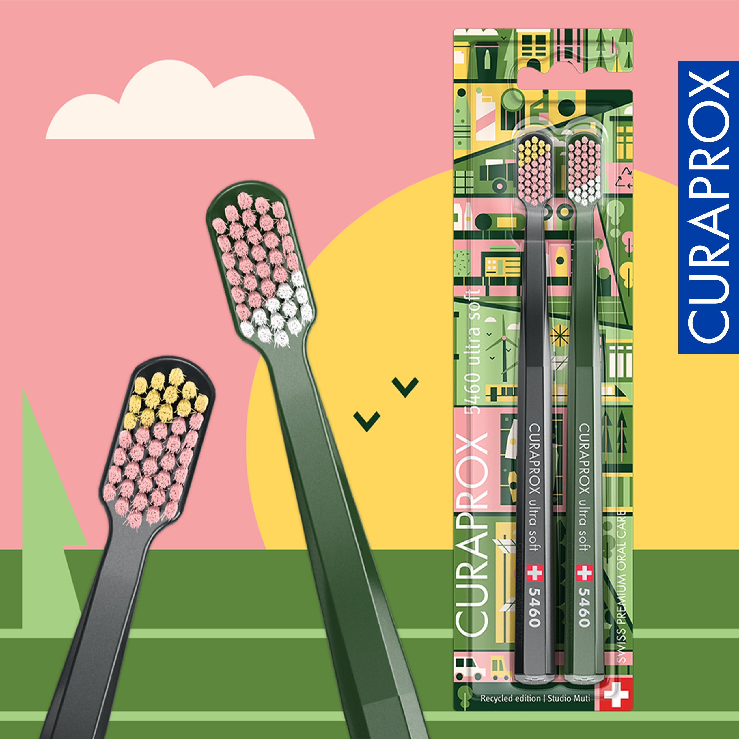 Curaprox CS 5460 Recycled Editon 2025, 2 pcs