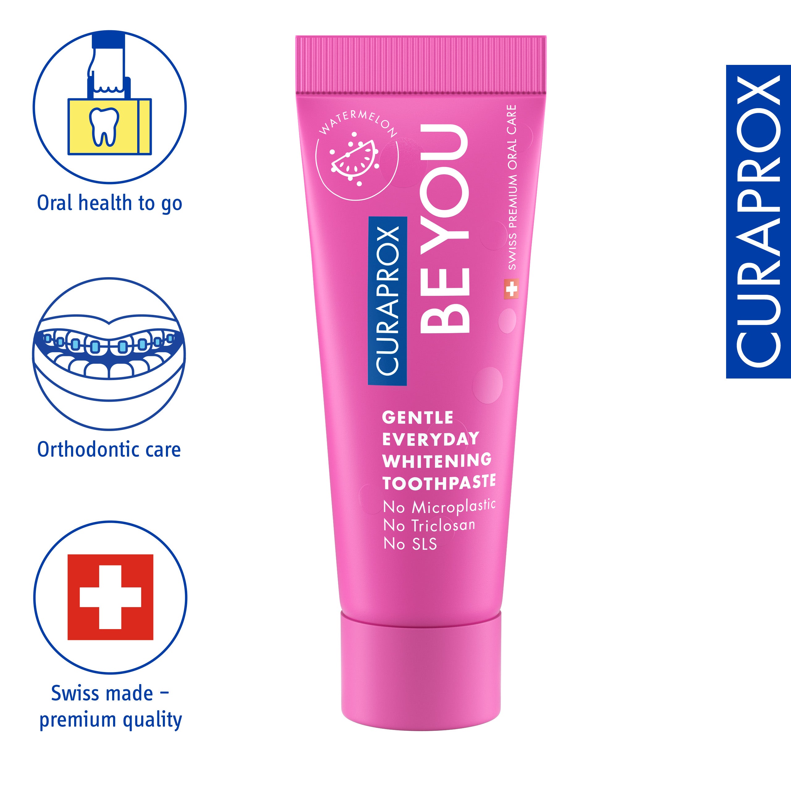 Curaprox Ortho Travel Set, Pink – Clean on-the-go
