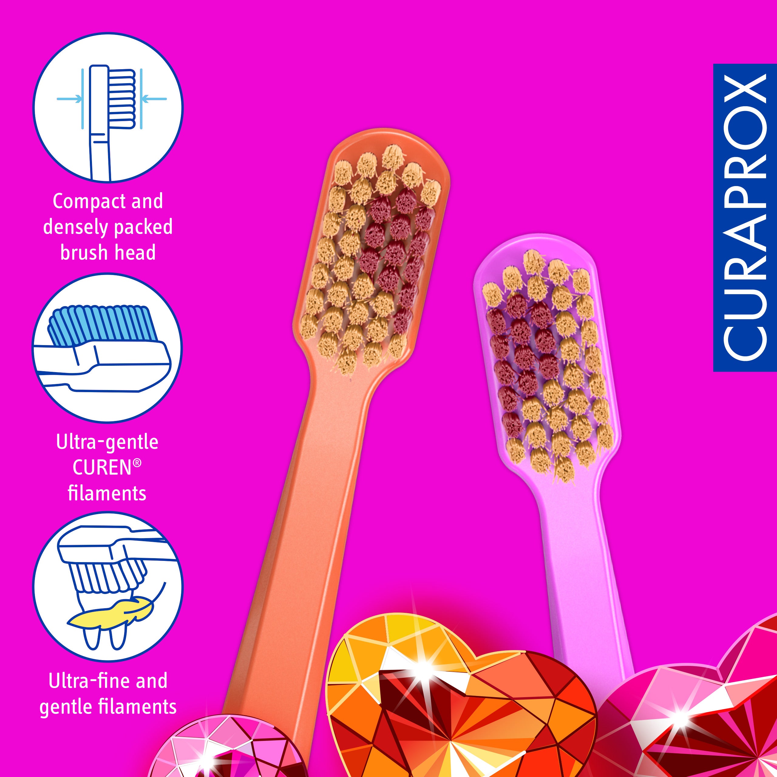 Curaprox CS 5460 Love Edition 2026, 2 pcs