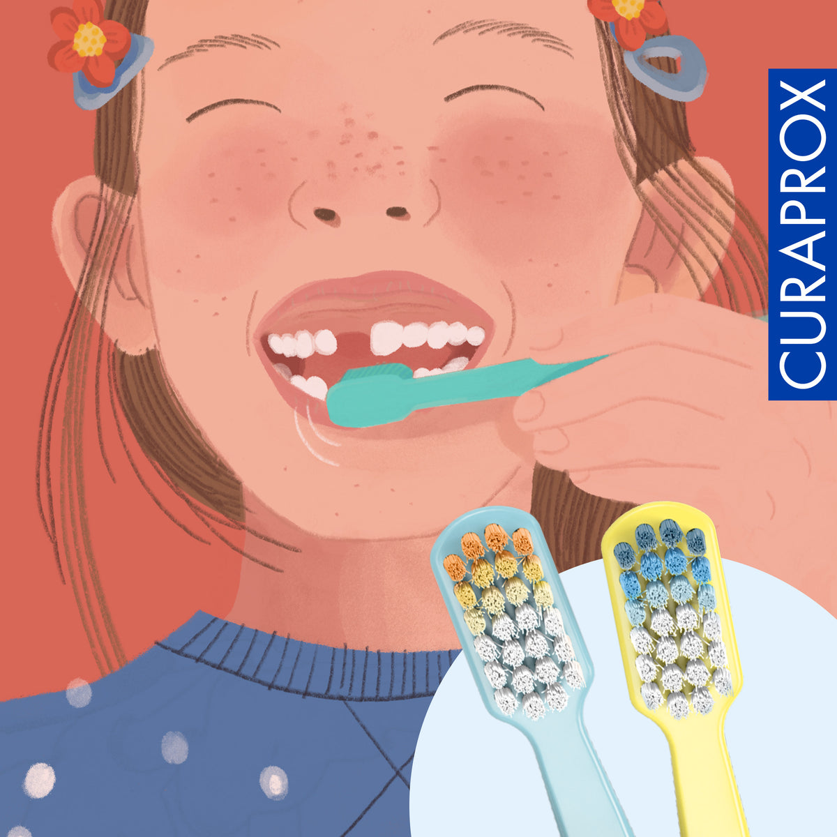 Curaprox kids Ultra Soft 32 Teeth Edition 2026, 2 pcs